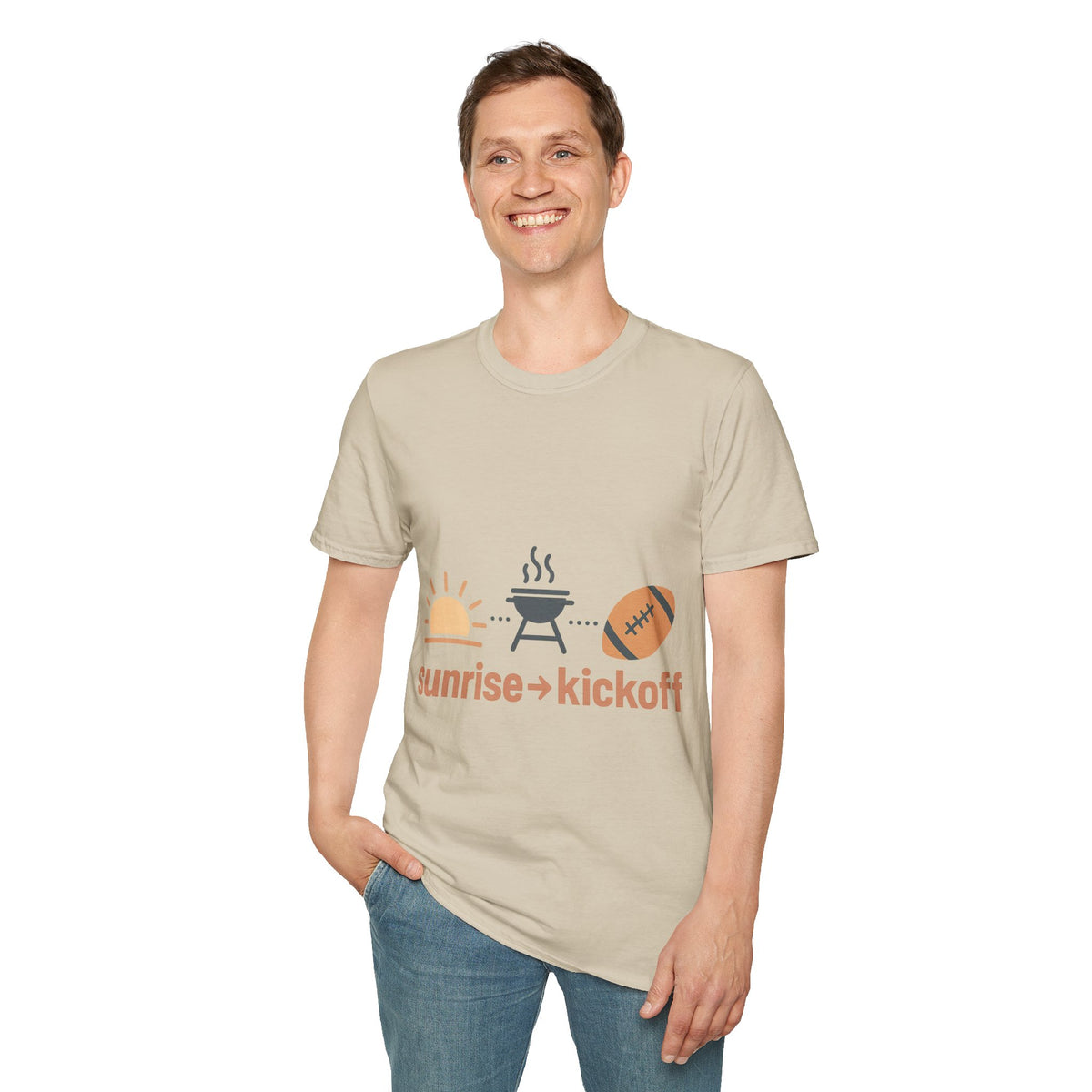 Sunrise Kickoff Soccer T-Shirt- Trending Now - September 2026