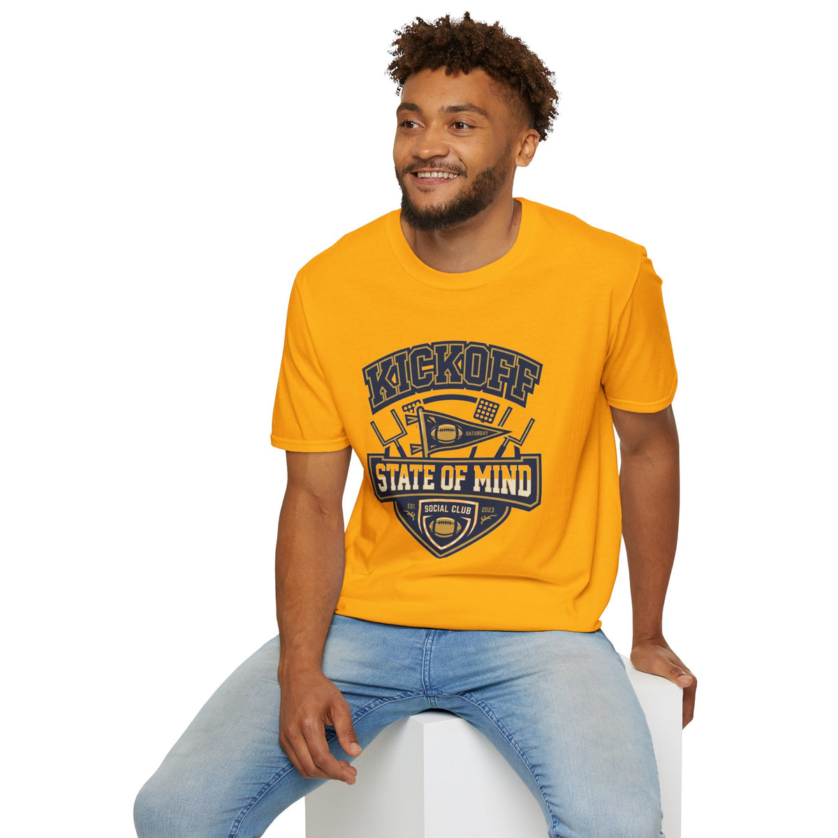 Kickoff Football Shield T‑Shirt — Game Day Vintage Style - Trending Now - August 2026