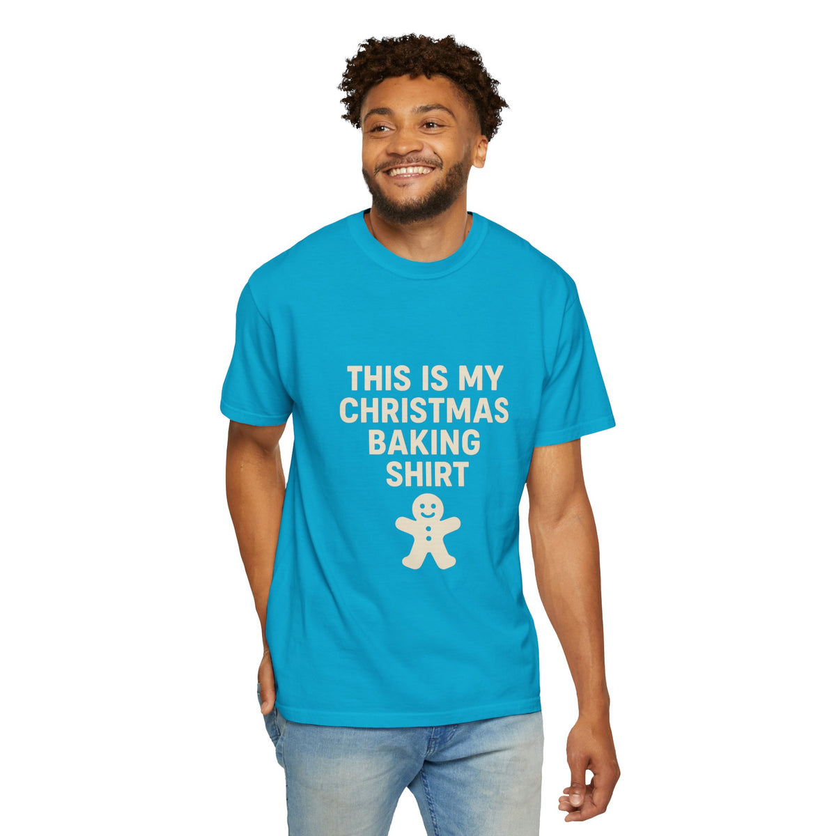 Christmas Baking Shirt — 'This Is My Christmas Baking Shirt' Tee with Gingerbread Graphic- Trending Now - October 2026