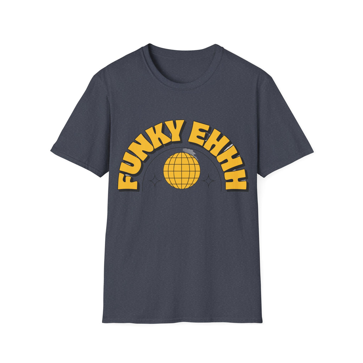 Funky Ehhh T-Shirt — Retro Yellow Disco Graphic Tee - Trending Now - August 2026