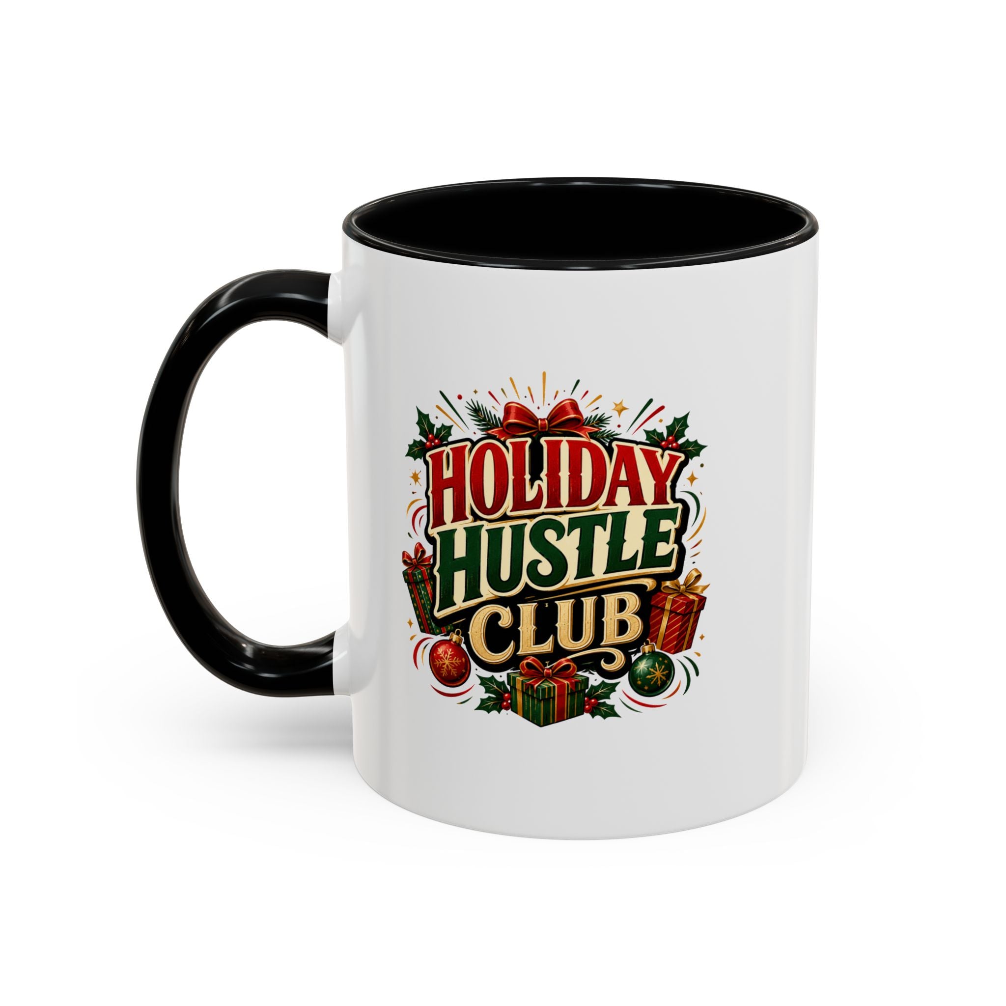 Accent Coffee Mug Holiday Hustle Club