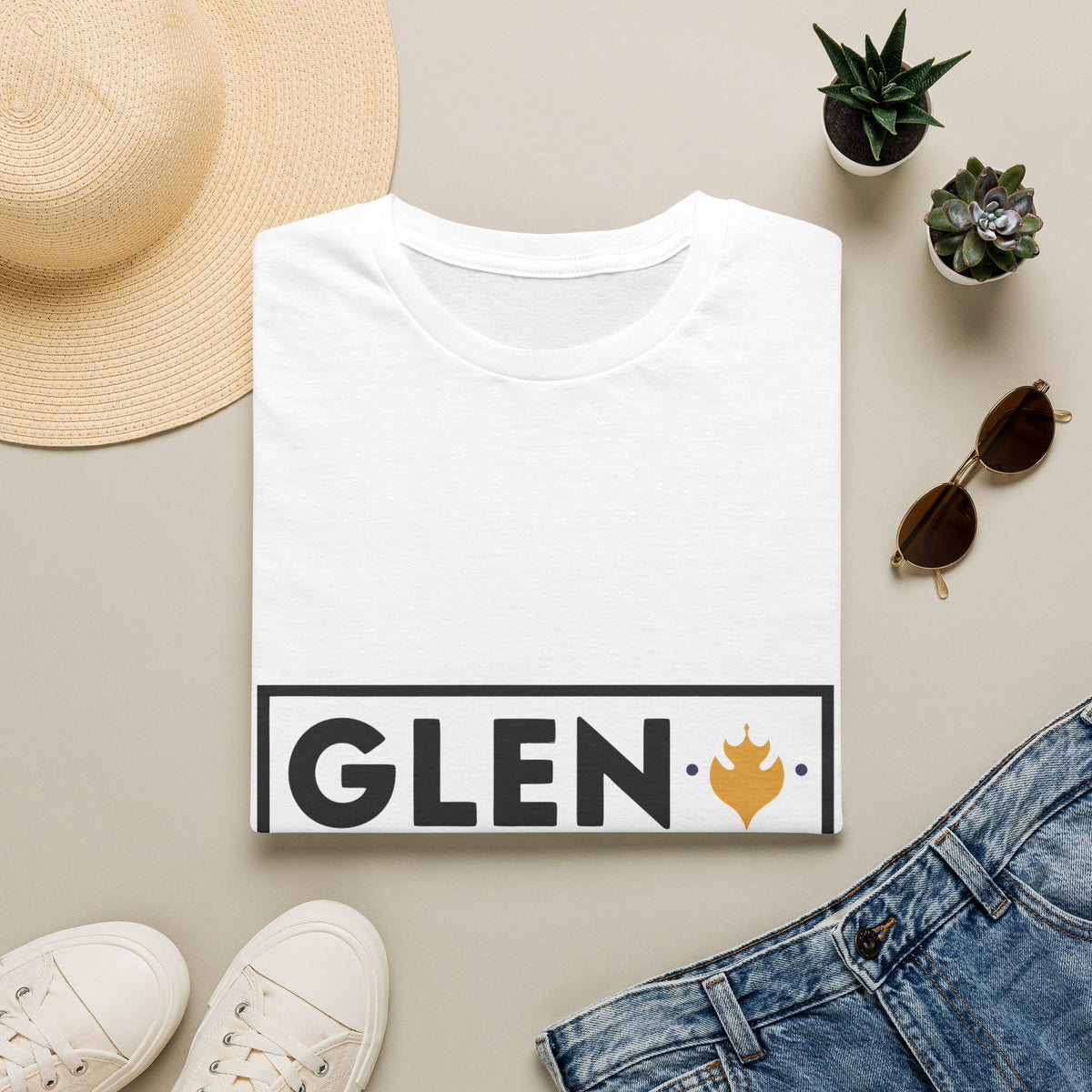 Glen Powell For President Minimalist Box Tee - Funny Celebrity Election Graphic T-Shirt - Trending Now - September 2026