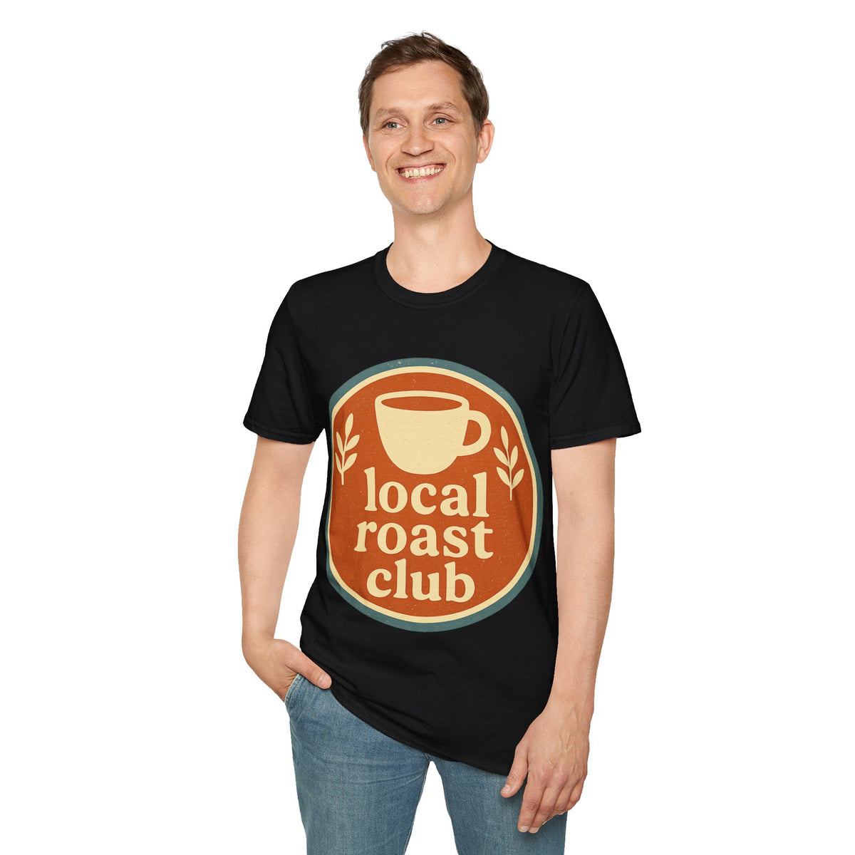 Local Roast Club Coffee T-Shirt — Retro Cafe Logo Tee - Trending Now - September 2026