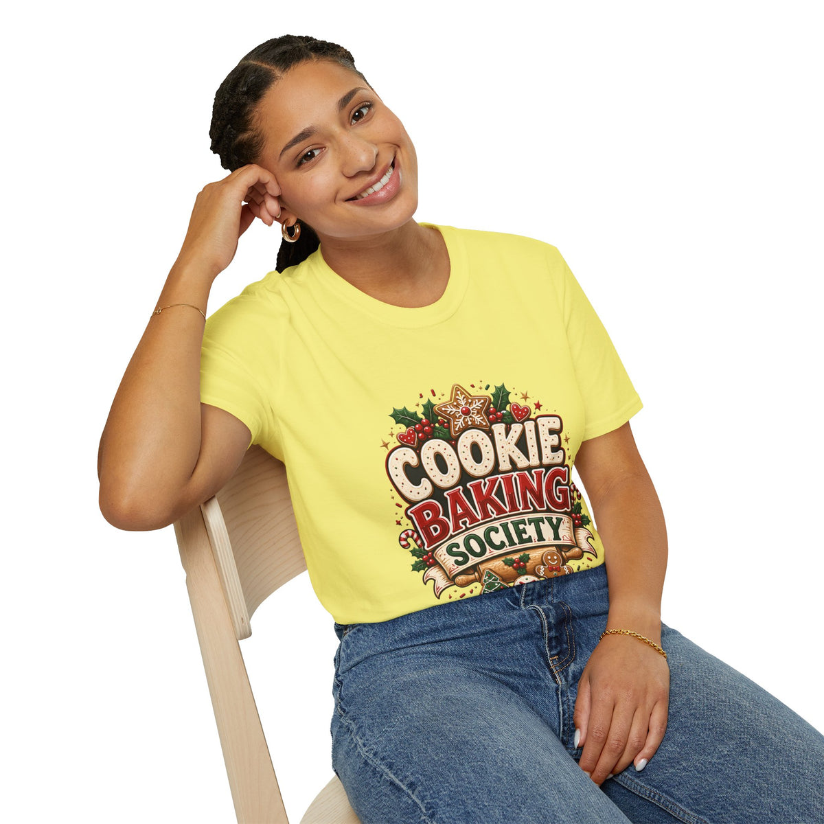 Cookie Baking Society T-Shirt — Holiday Baking Graphic Tee