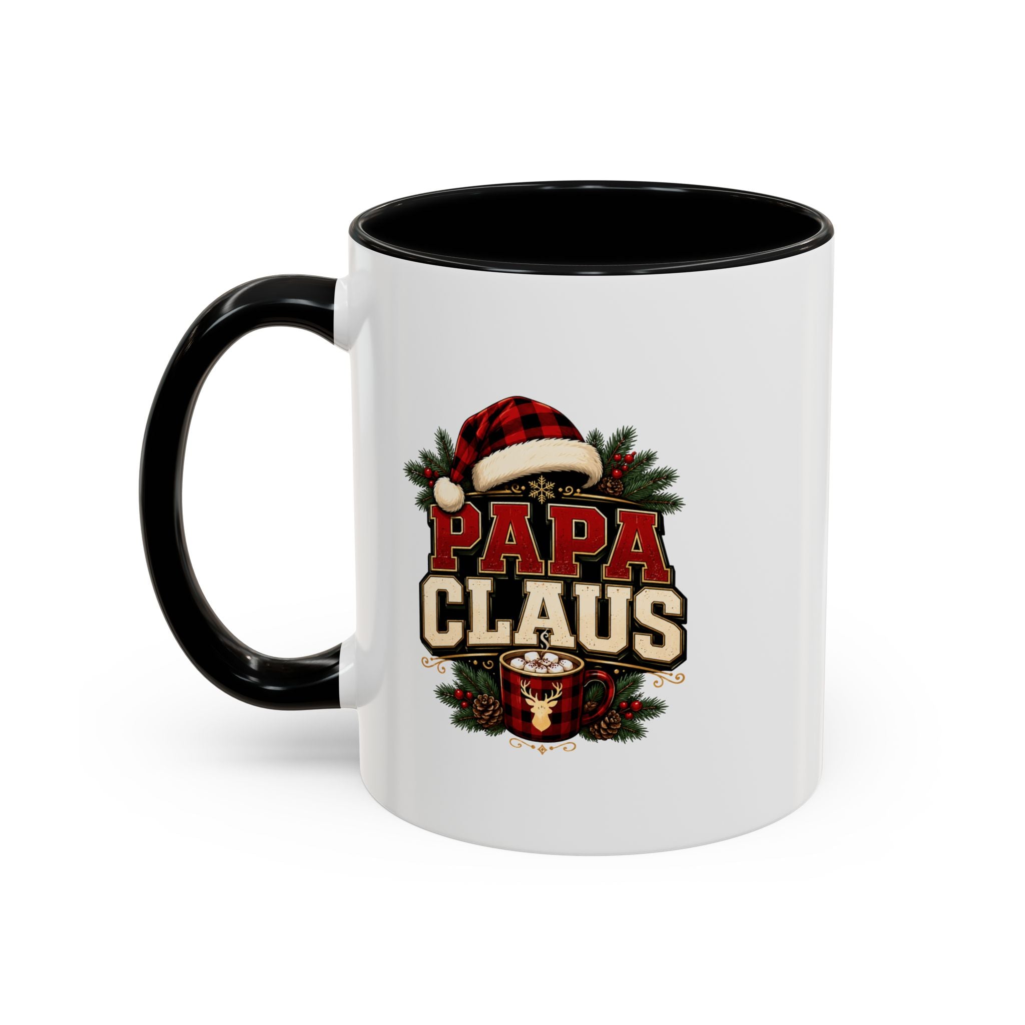 Papa Claus Coffee Mug – Christmas Dad Holiday Accent Mug