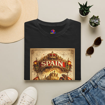 Spain Vintage Travel Graphic T‑Shirt — Retro Spanish Landmark Tee