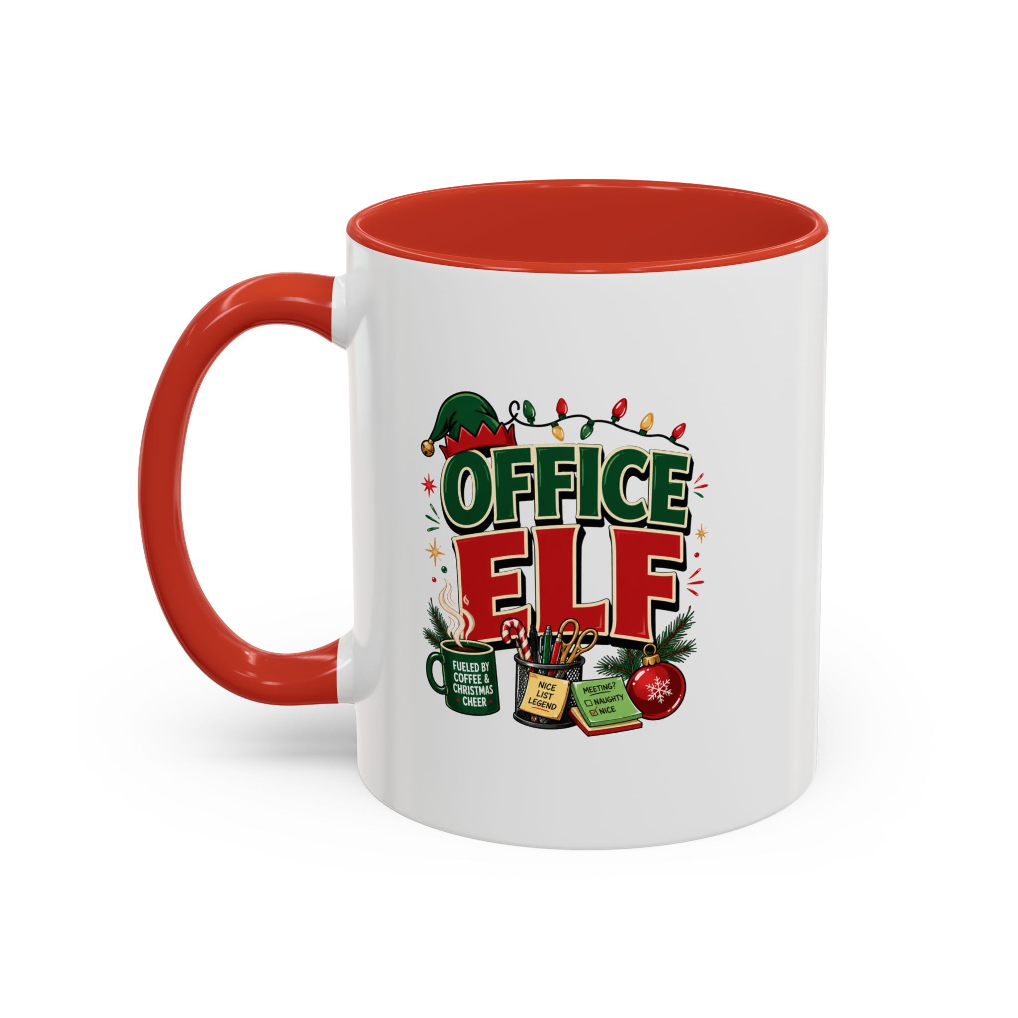 Accent Coffee Mug Office Elf