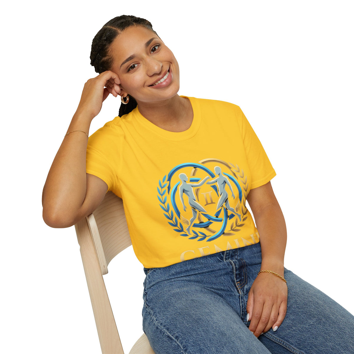 Gemini Zodiac T-Shirt — 'Gemini: Master of Adaptation' Astrological Graphic Tee