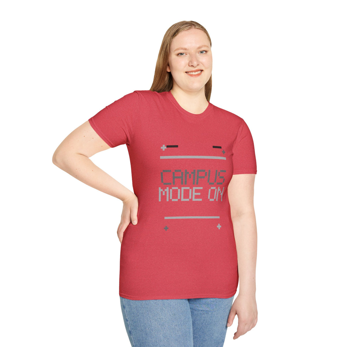 Campus Mode On T-Shirt — Retro Pixel Student Tee - Trending Now - August 2026