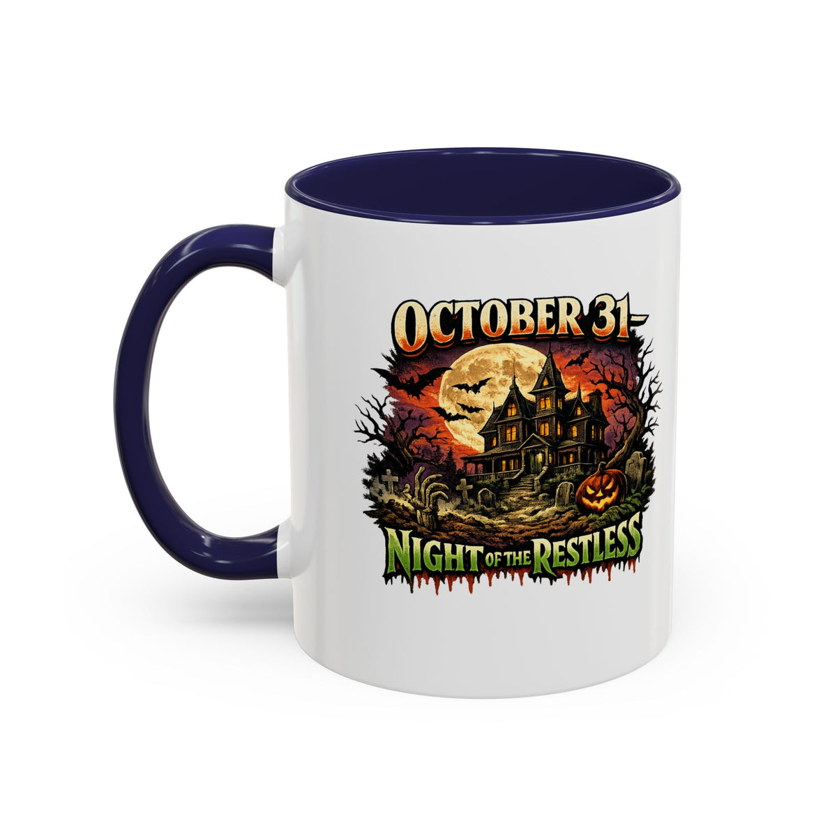 Halloween  October 31 Accent Coffee Mug