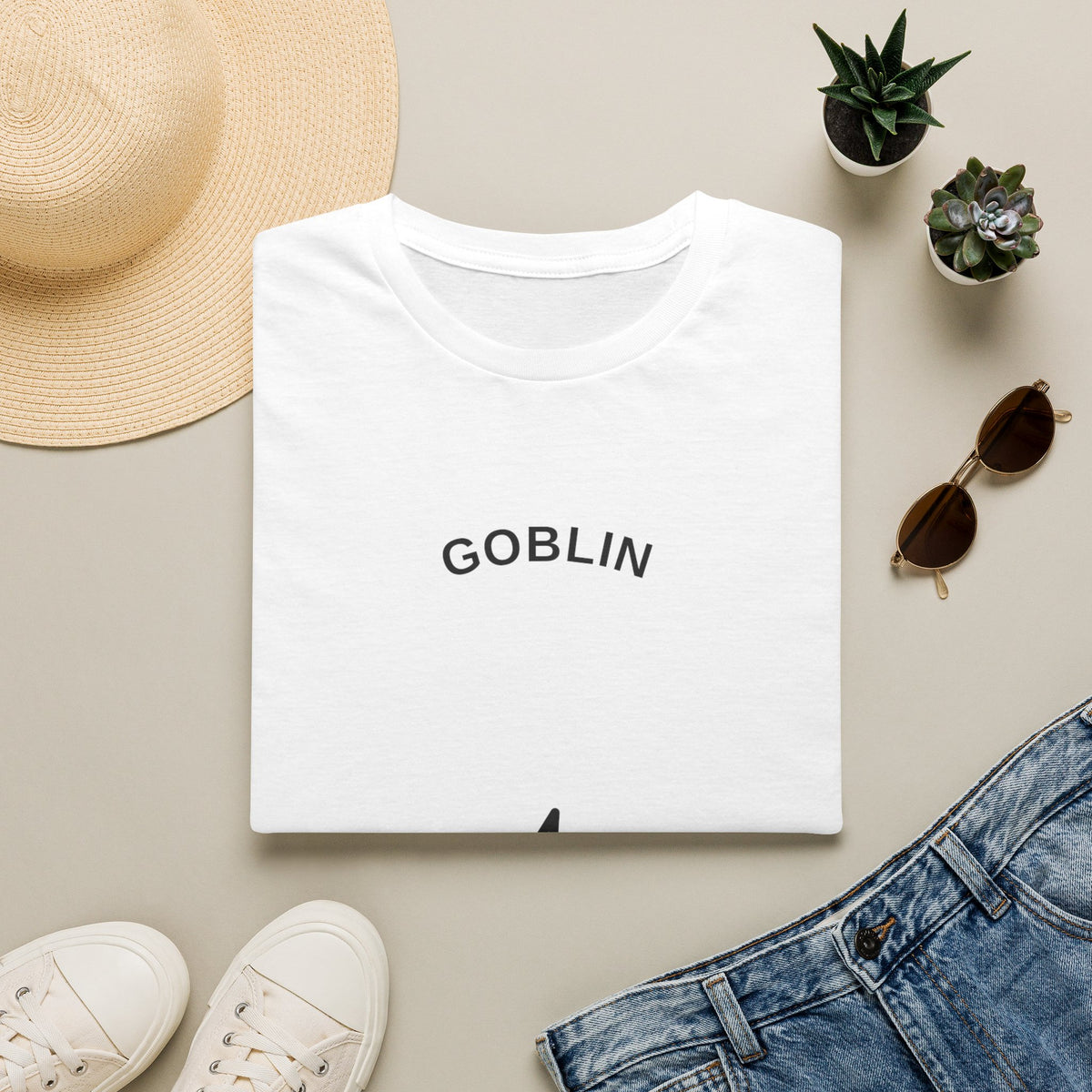 Goblin Lightning Bolt Mode Activated Graphic Tee, Funny Minimalist Meme Shirt - Trending Now - September 2026