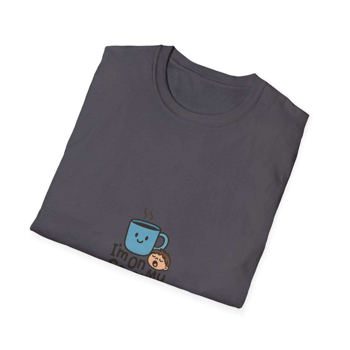 I'm On My Second Morning Coffee Graphic Tee, Cute Character Mug T-Shirt - Trending Now - September 2026