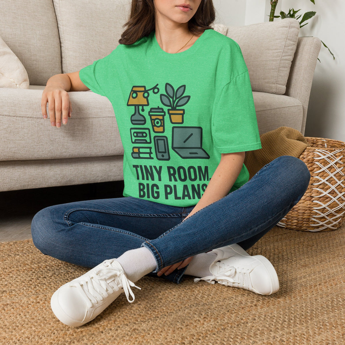 Plant Parent T‑Shirt — 'Tiny Room, Big Plants' Graphic Tee - Trending Now - August 2026