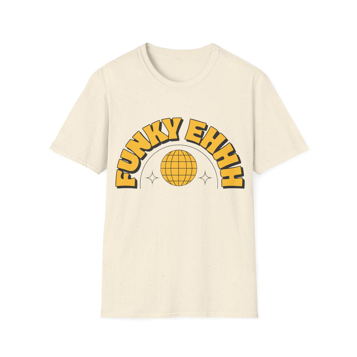 Funky Ehhh T-Shirt — Retro Yellow Disco Graphic Tee - Trending Now - August 2026
