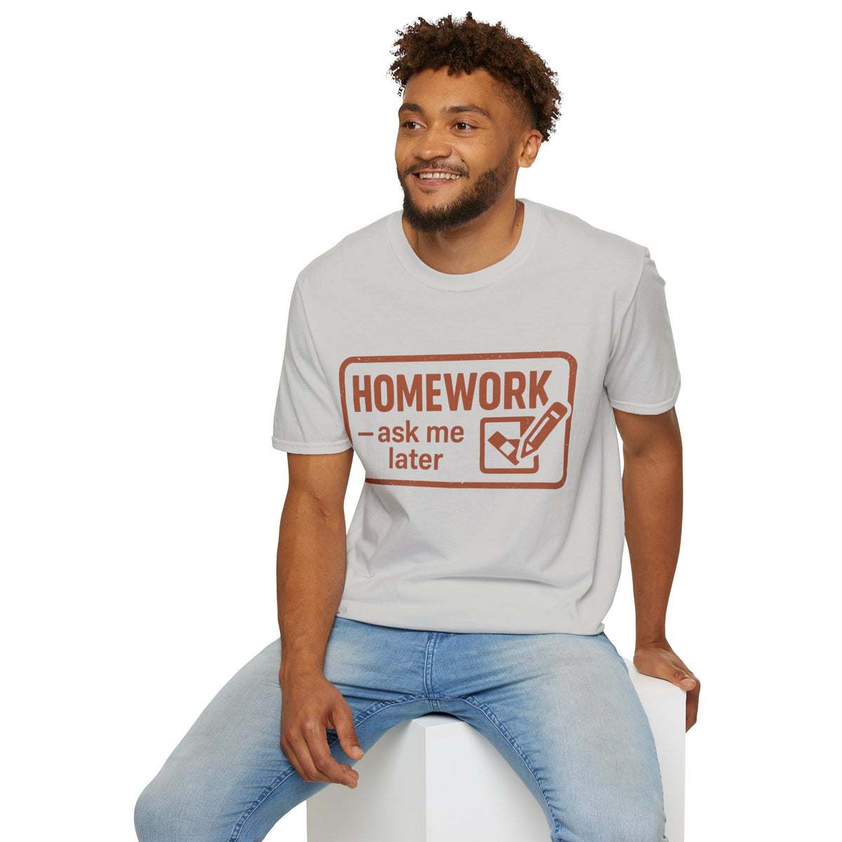 Homework Club T‑Shirt — 'Homework? Done Later' Retro Badge Tee - Trending Now - August 2026