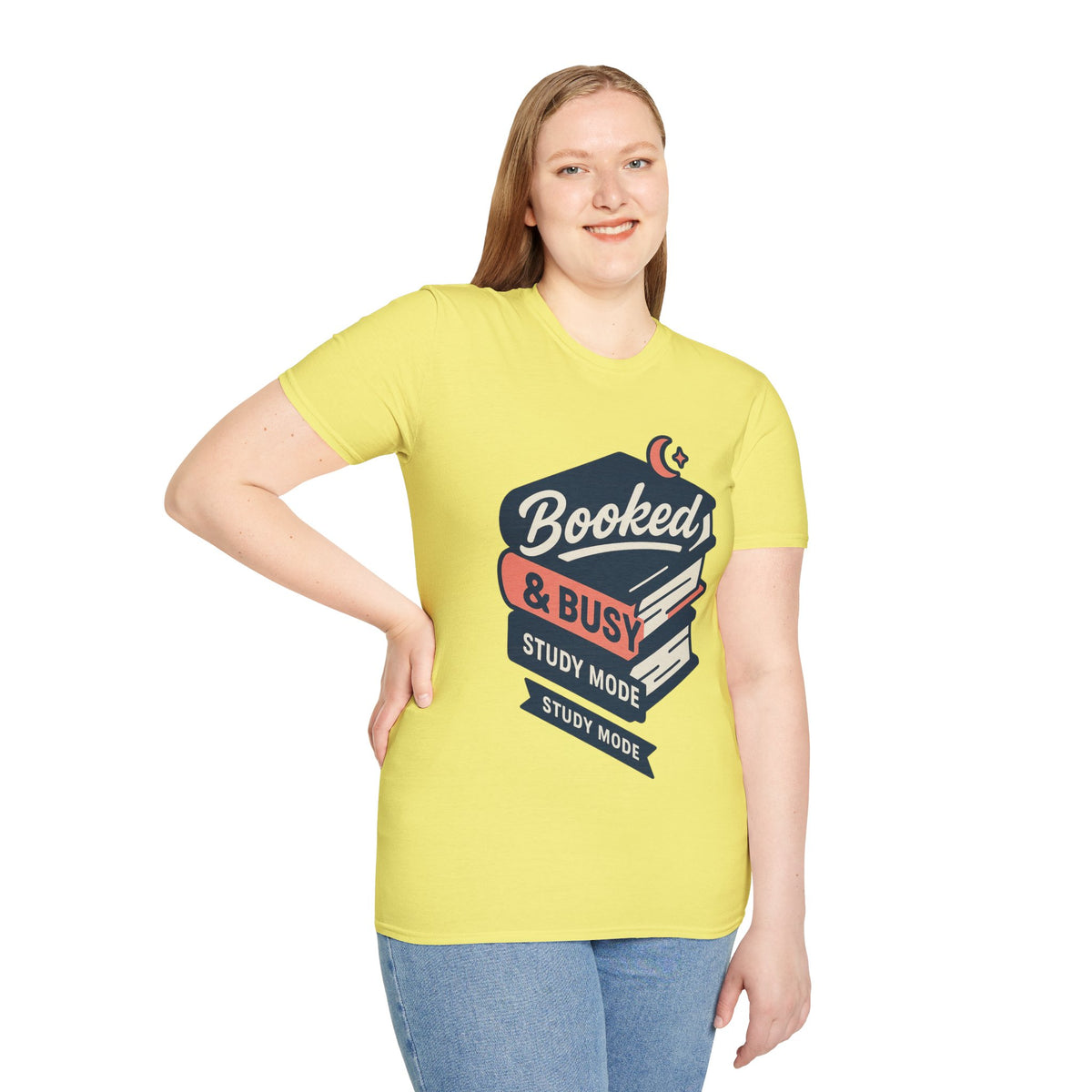 Booked & Busy T‑Shirt – Librarian/Book Lover Reading Gift - Trending Now - August 2026