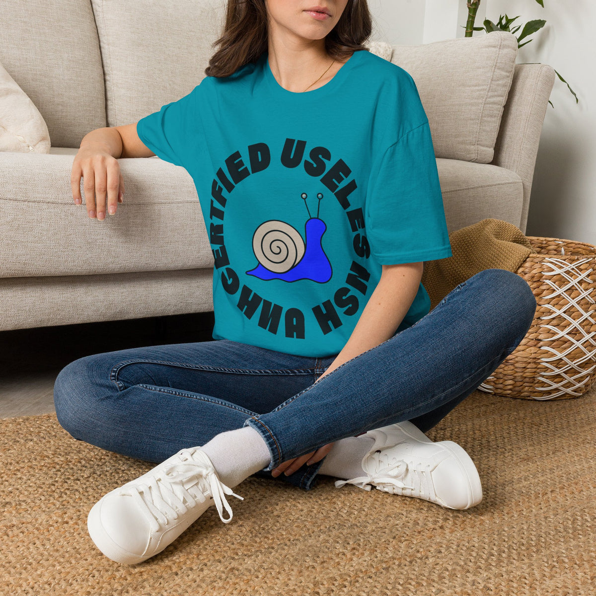 Certified Useless Snail T-Shirt — Funny Cute Graphic Tee for Sarcastic Gifts - Trending Now - August 2026