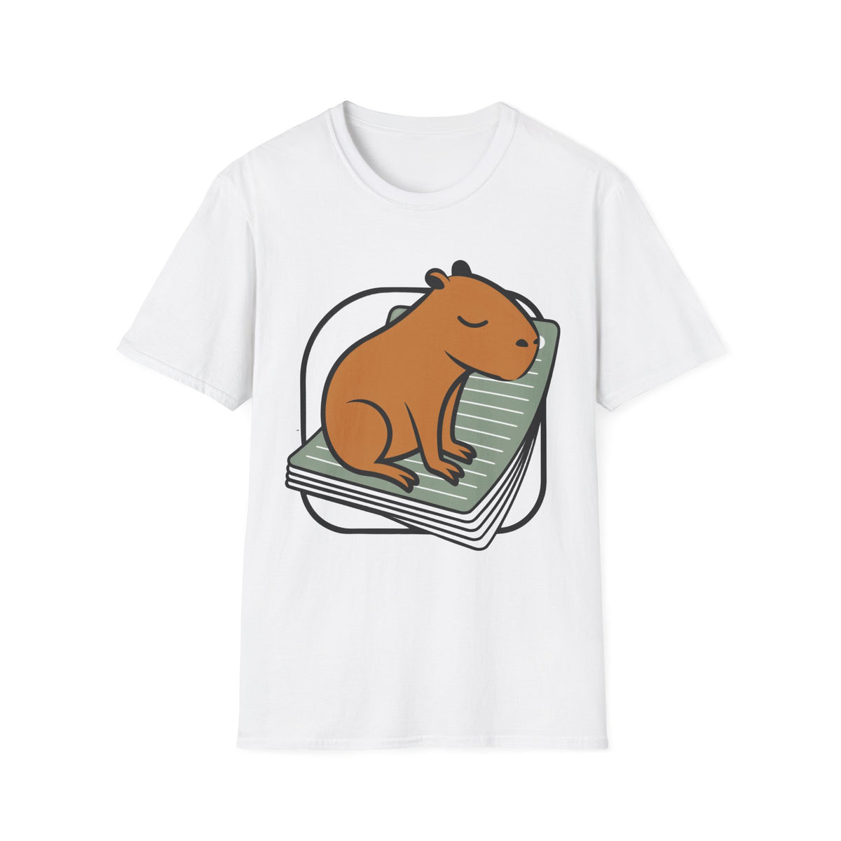 Capybara Nap T-Shirt — Cute Relaxed Capybara Illustration Tee - Trending Now - August 2026