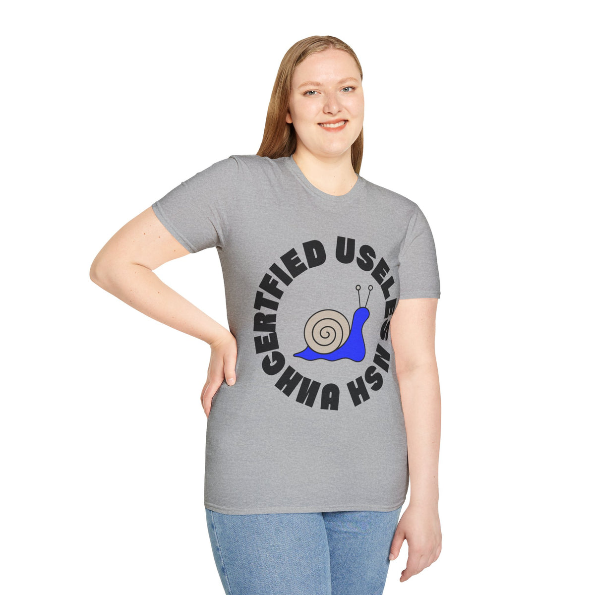 Certified Useless Snail T-Shirt — Funny Cute Graphic Tee for Sarcastic Gifts - Trending Now - August 2026