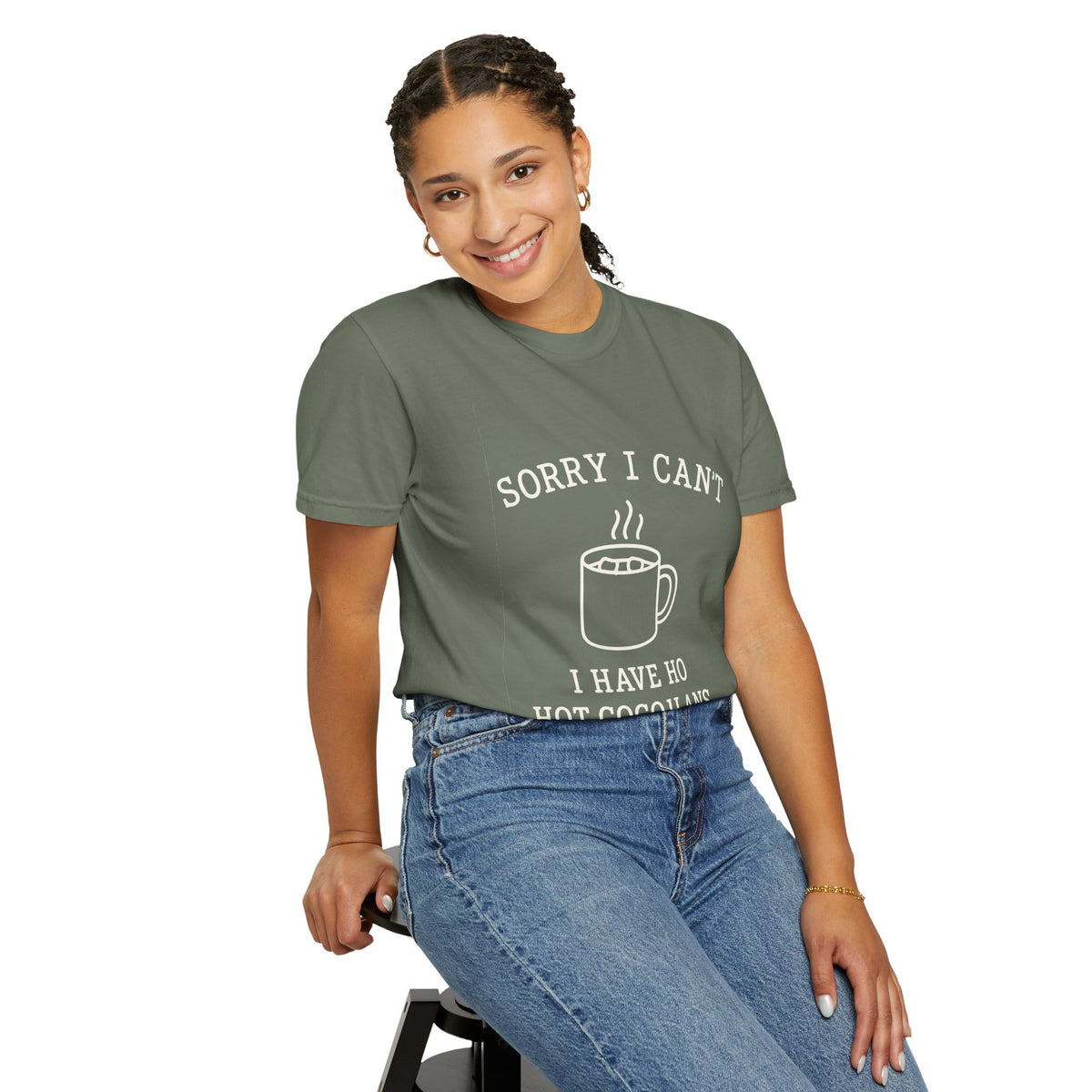 Hot Cocoa Plans T-Shirt — "Sorry I Can’t, I Have Hot Cocoa Plans" Cozy Graphic Tee - Trending Now - October 2026