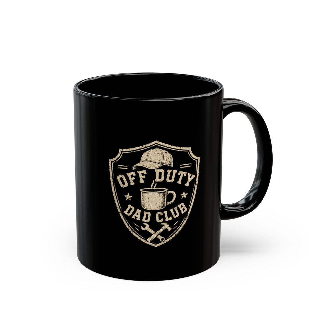Milo Bailey Dog Dad Mom Black Mug