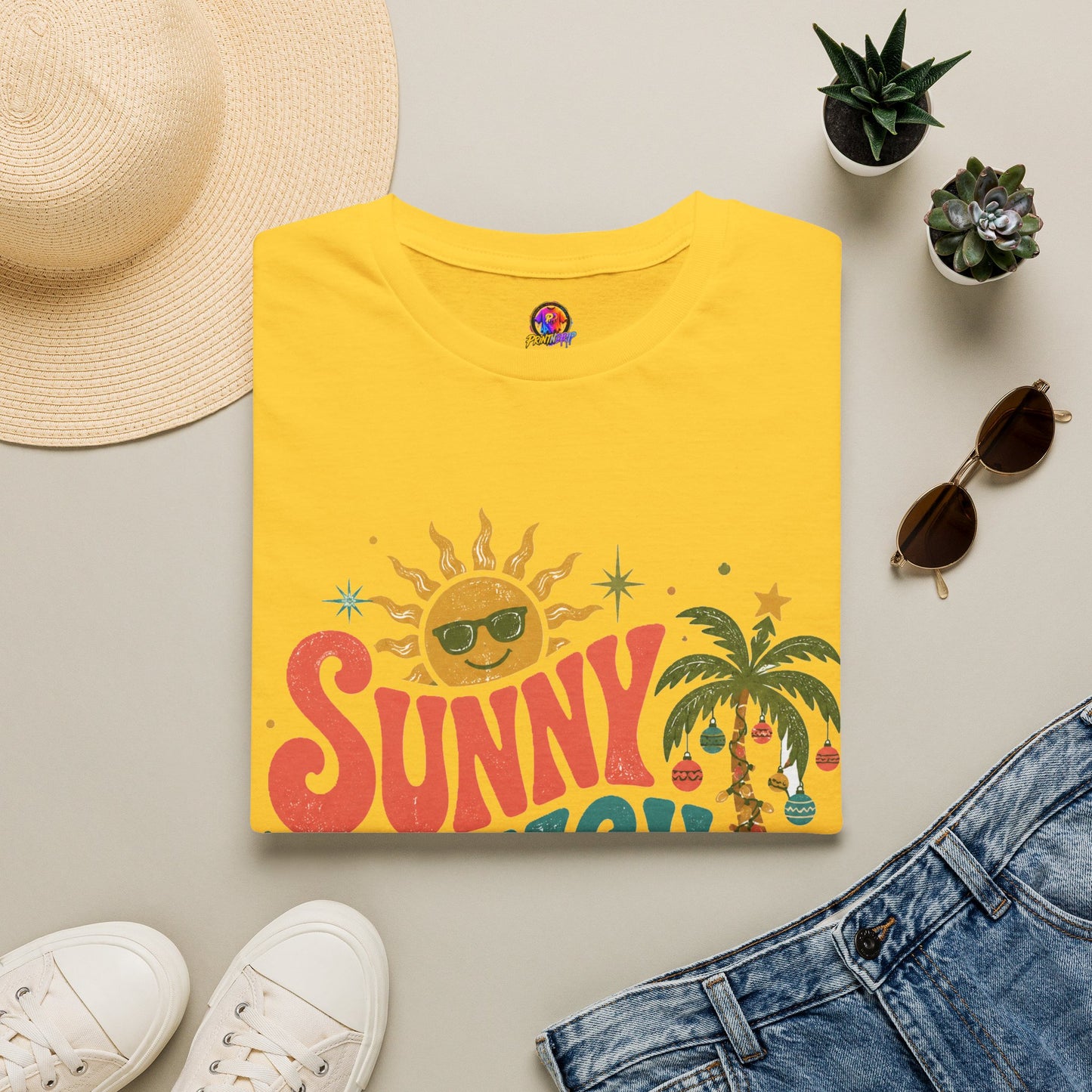 Sunny Sleigh Vibes T-Shirt