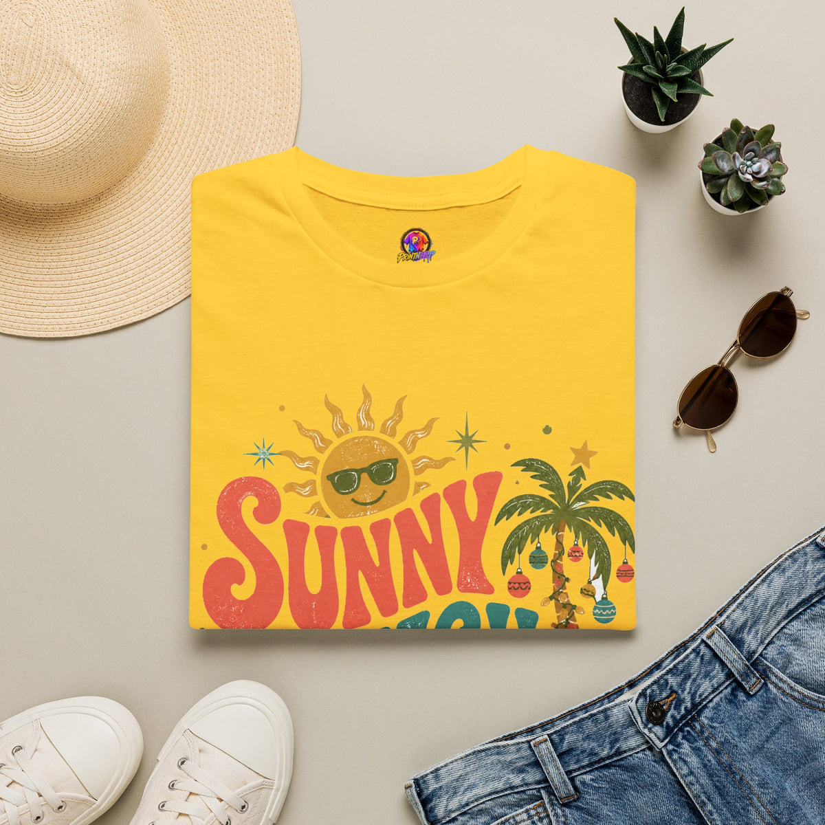 Sunny Sleigh Vibes T-Shirt
