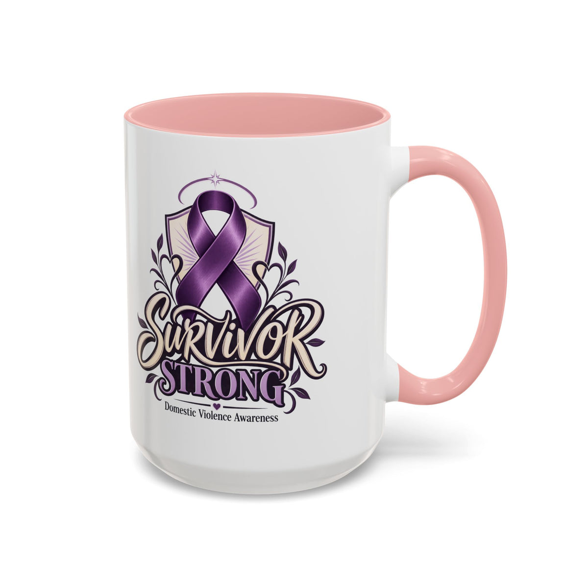 Domestic Violence Awareness Survivor Strong Coffee Mug