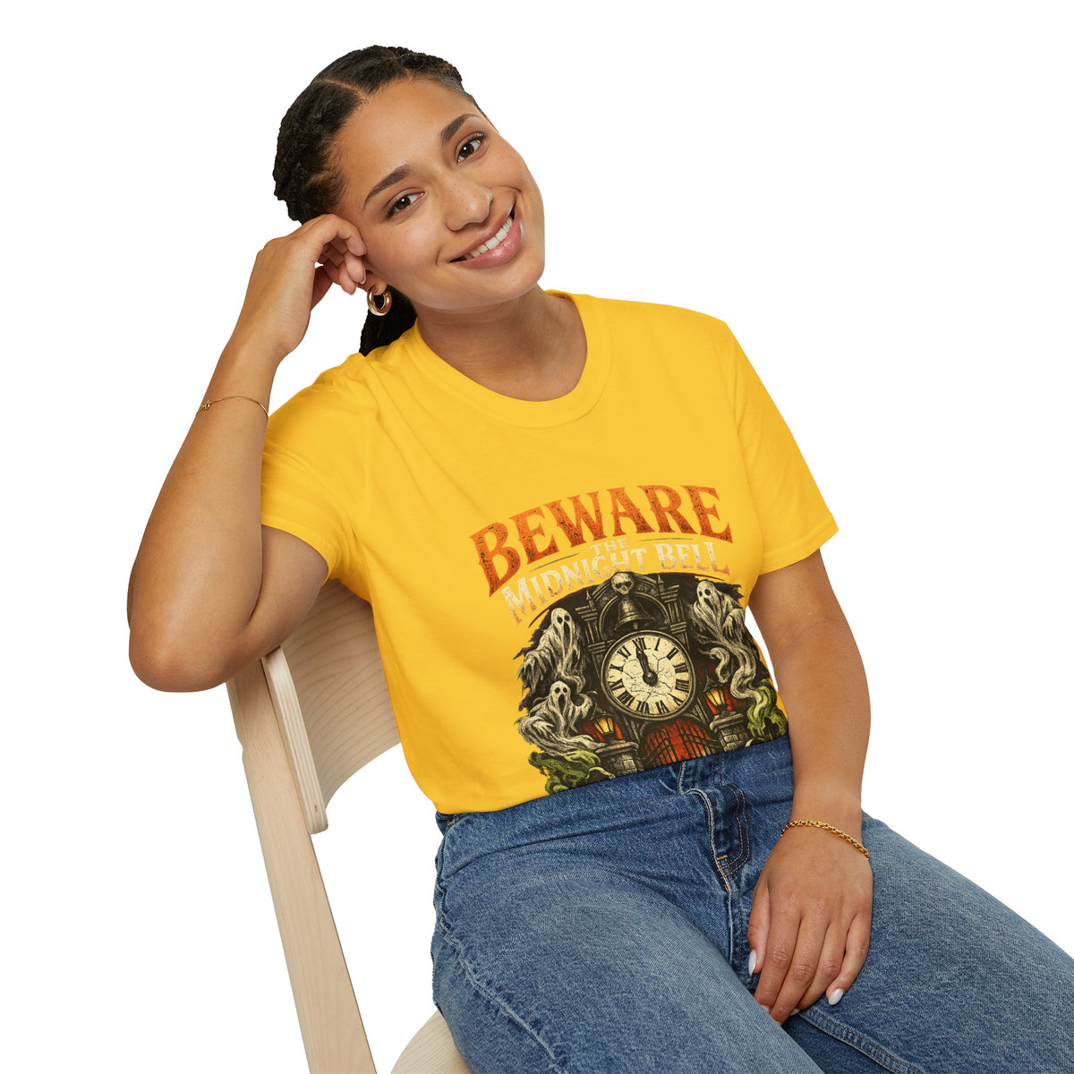 Halloween Beware Of Midnight Unisex Softstyle T-Shirt