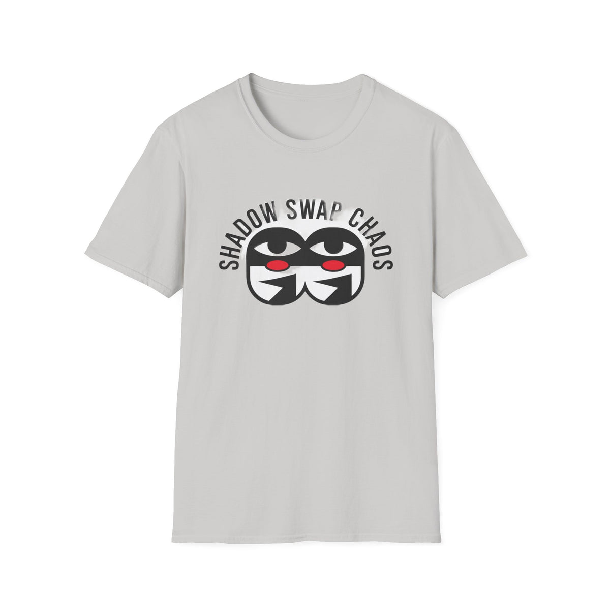Shadow Swap Chaos T-Shirt — Graphic Anime Mask Tee - Trending Now - August 2026