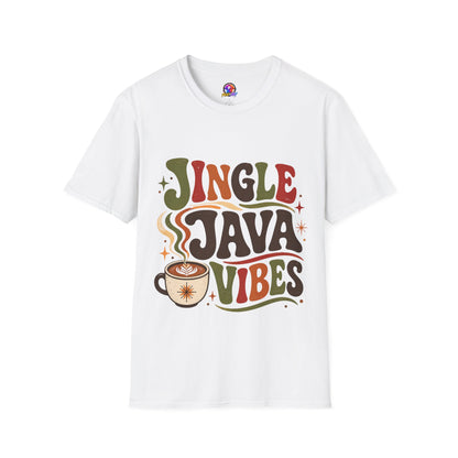 Retro "Jingle Java Vibes" T-Shirt