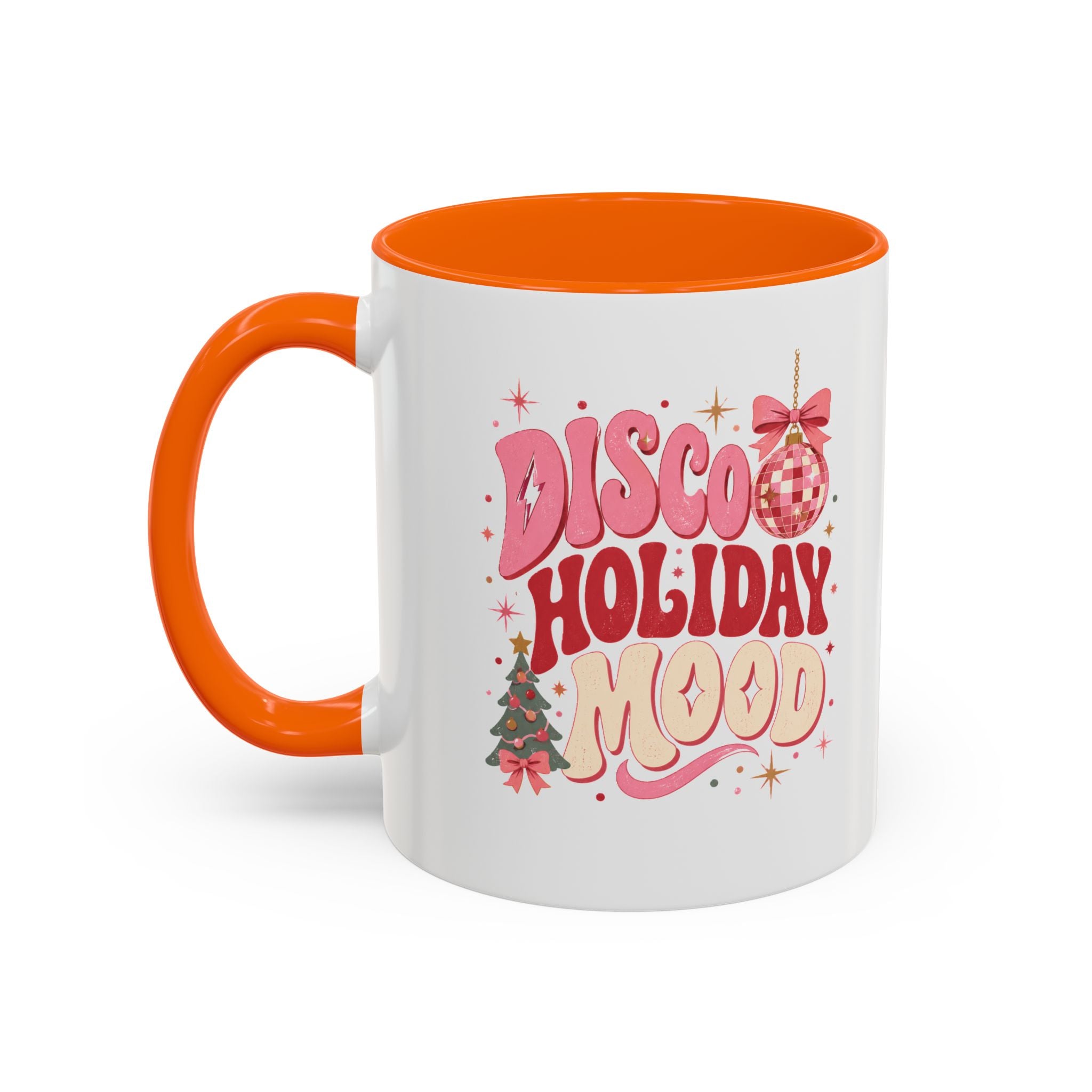 Modern Day Christmas Disco Holiday Mood Coffee Mug