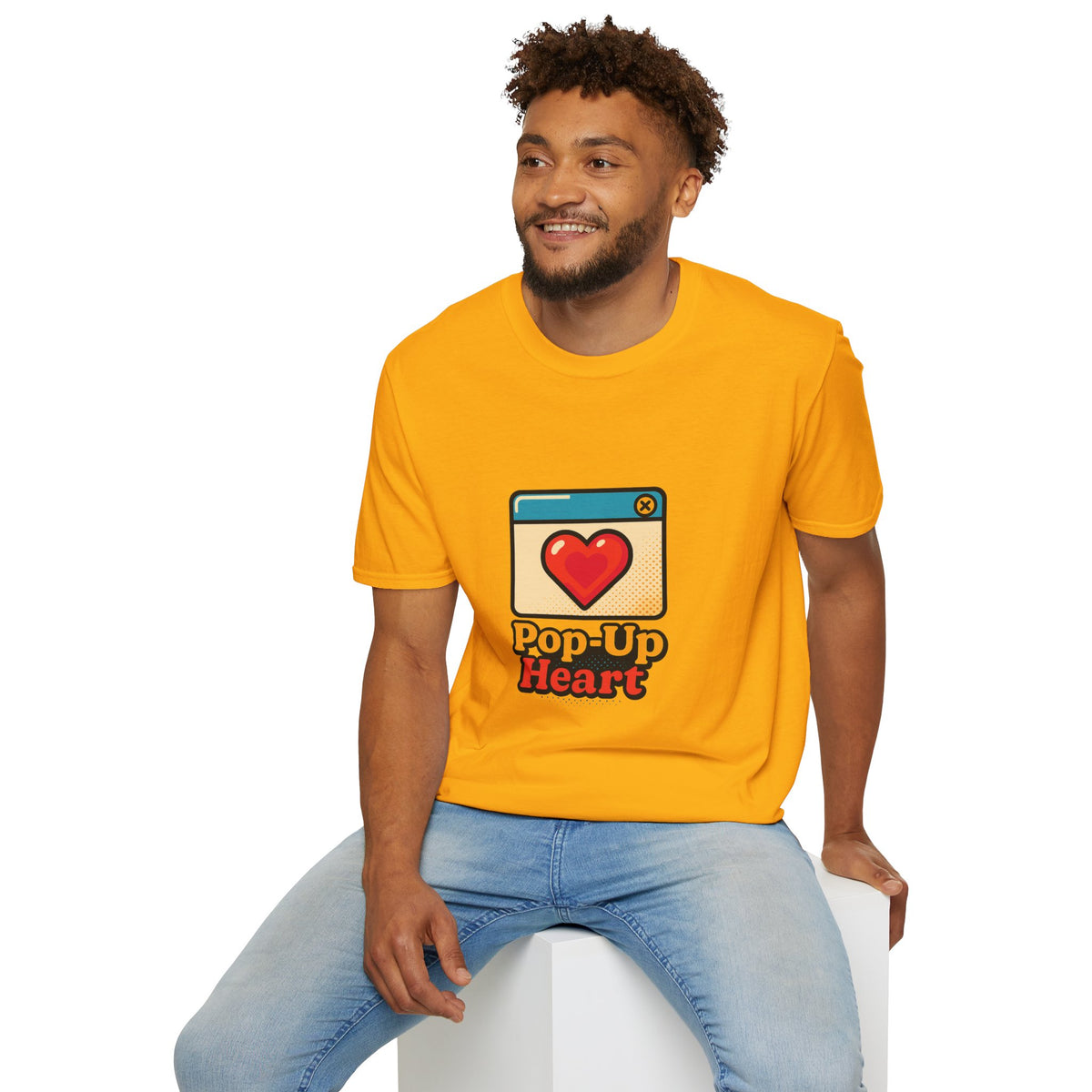 Pop-Up Heart T-Shirt — Cute Retro Heart Graphic Tee - Trending Now - October 2026