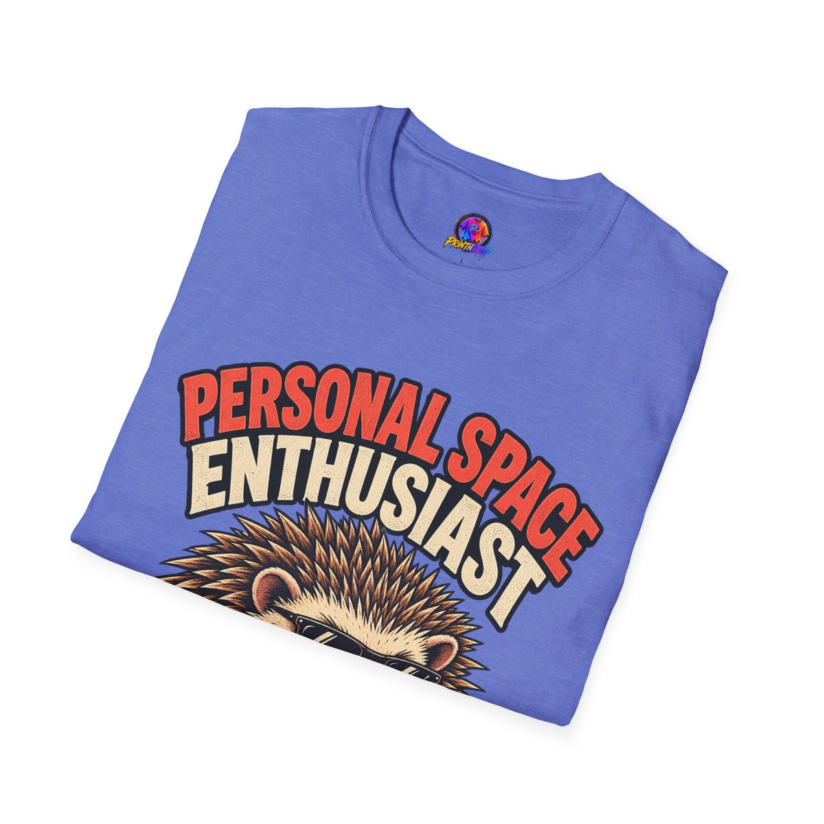 Personal Space Enthusiast T-Shirt — Funny Hedgehog Graphic Tee