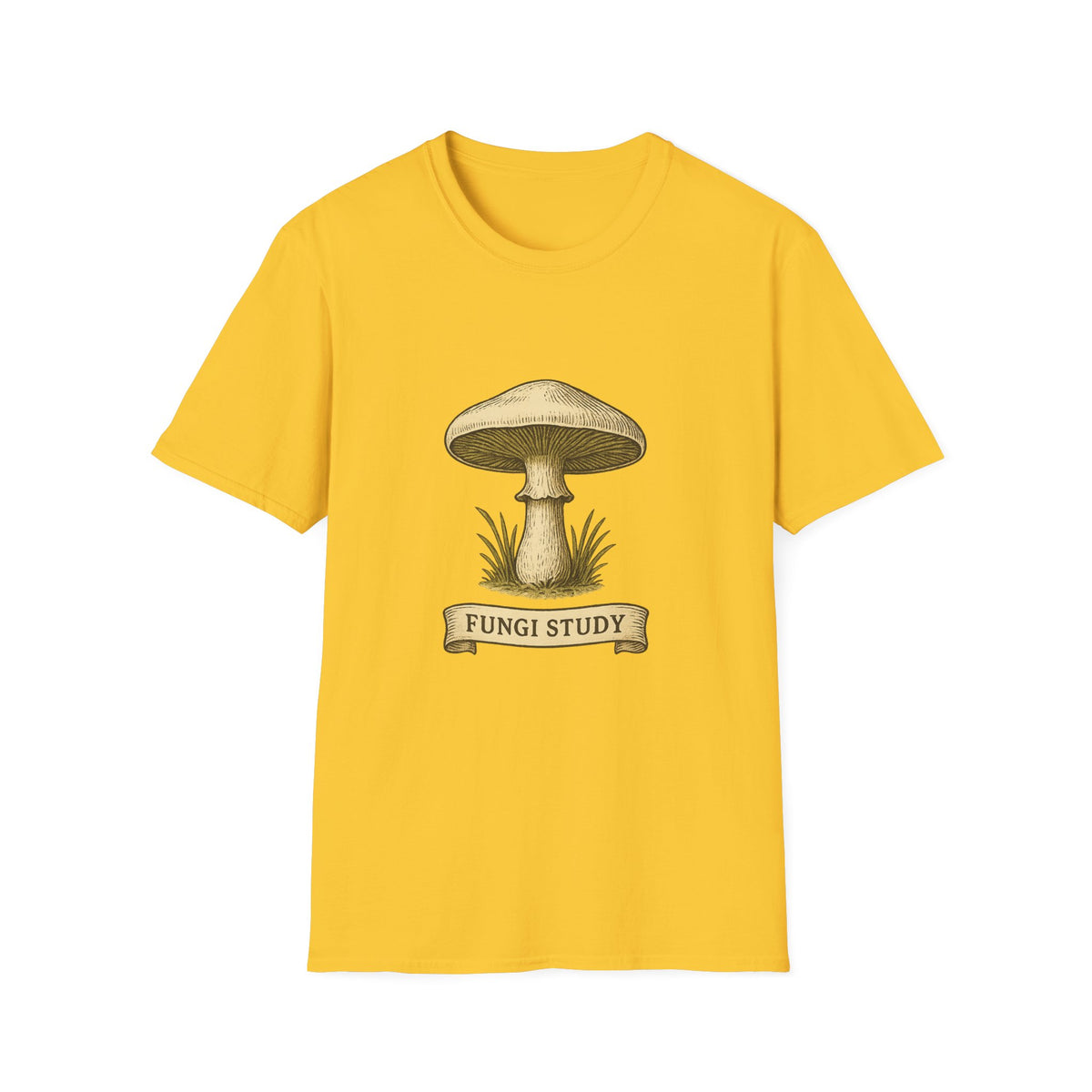 Mushroom Study T‑Shirt — Botanical Vintage Mushroom Illustration Tee - Trending Now - August 2026
