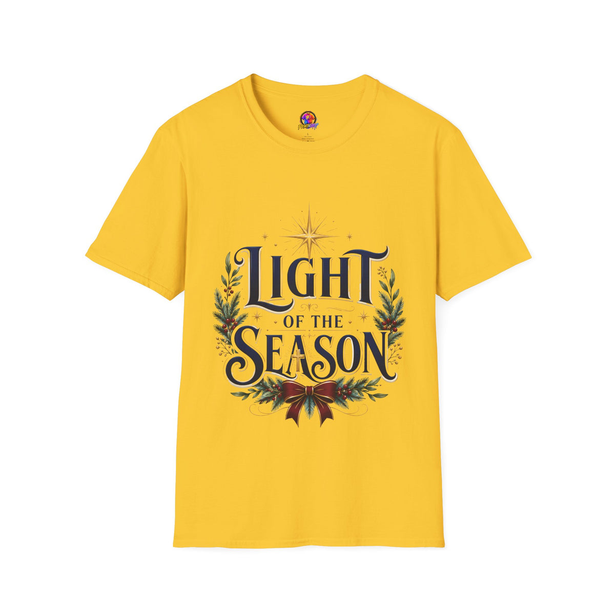 Light of the Season T-Shirt — Christmas Star Holiday Tee