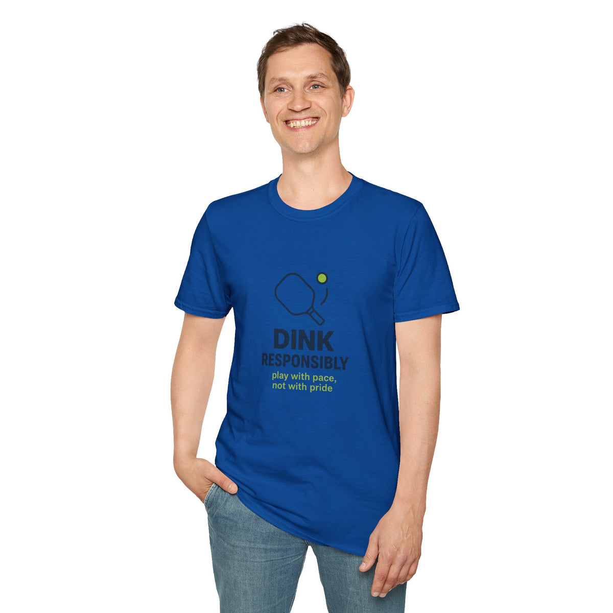 Tennis Racket & Ball T‑Shirt — Minimalist Tennis Graphic Tee (stay with grace, win with pride) - Trending Now - August 2026