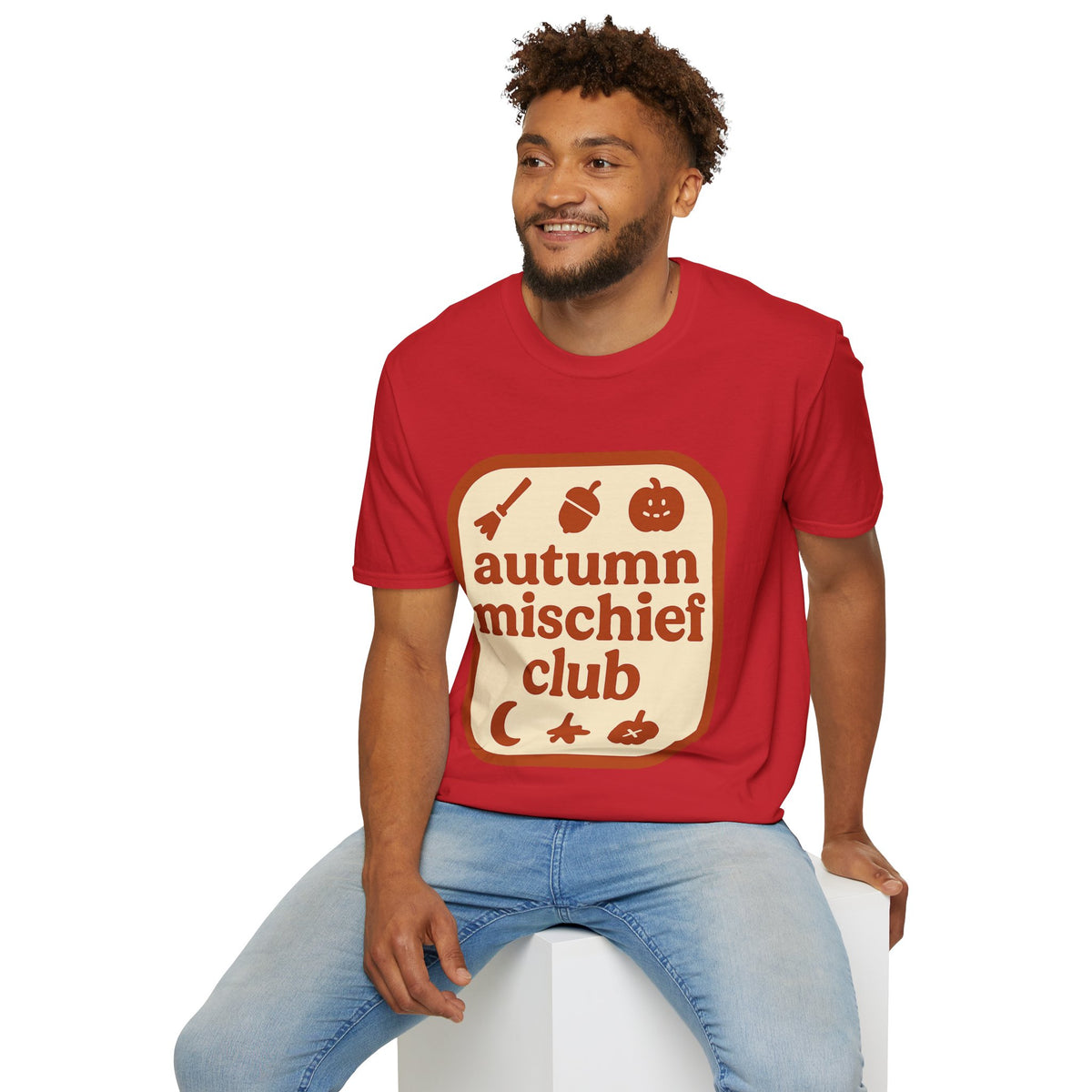 Autumn Mischief Club T-Shirt — Cozy Fall Graphic Tee - Trending Now - August 2026
