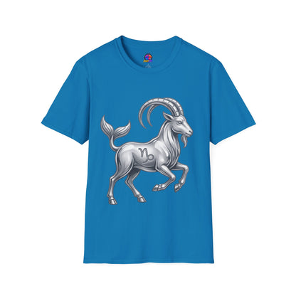 Capricorn Goat Zodiac T-Shirt — Mythical Sea-Goat Horoscope Tee