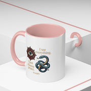 Scorpio Accent Coffee Mug – "I See Everything, I Just Choose Peace" Zodiac Mug