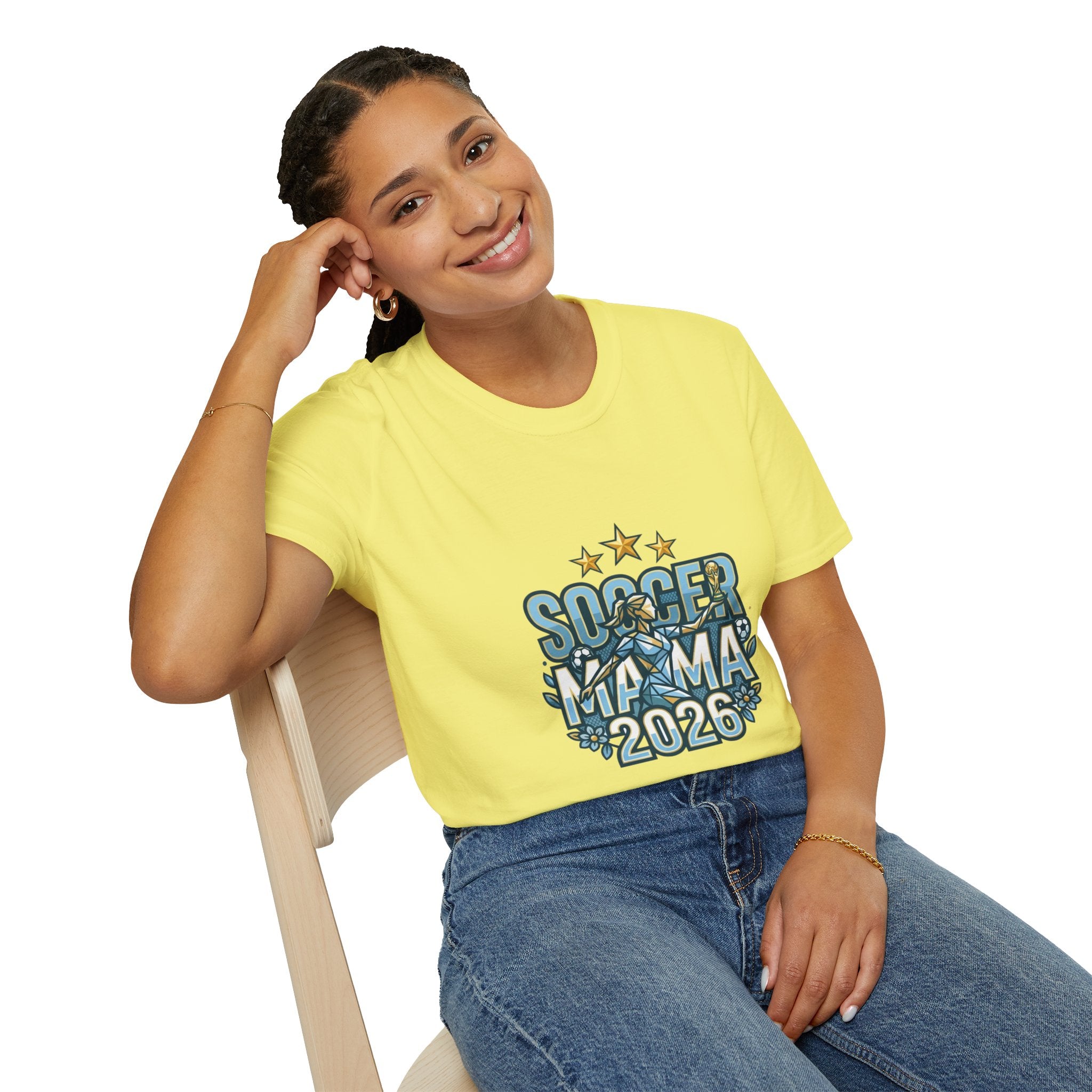 Soccer Mama 2026 T-Shirt — Women's Supporter Mom Tee
