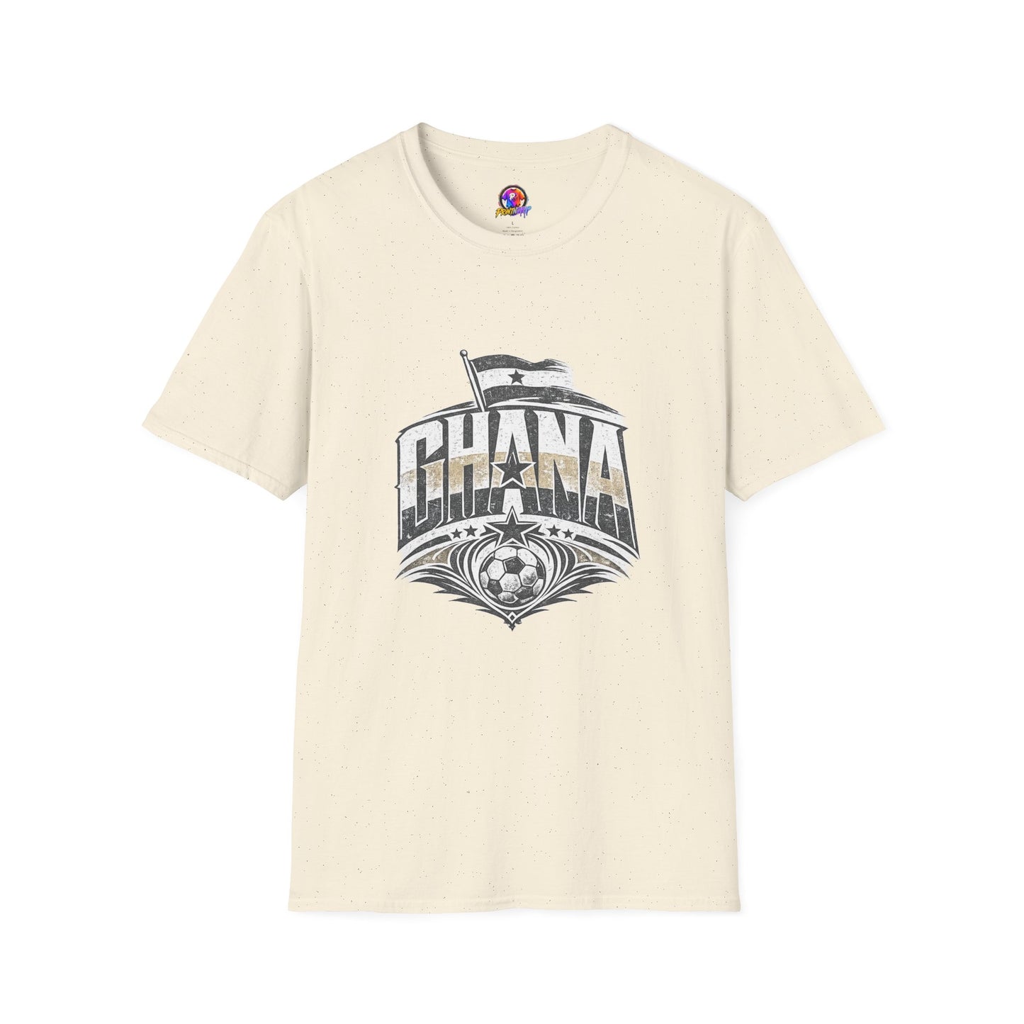 Ghana Vintage Flag T-Shirt — Retro Ghana Pride Graphic Tee