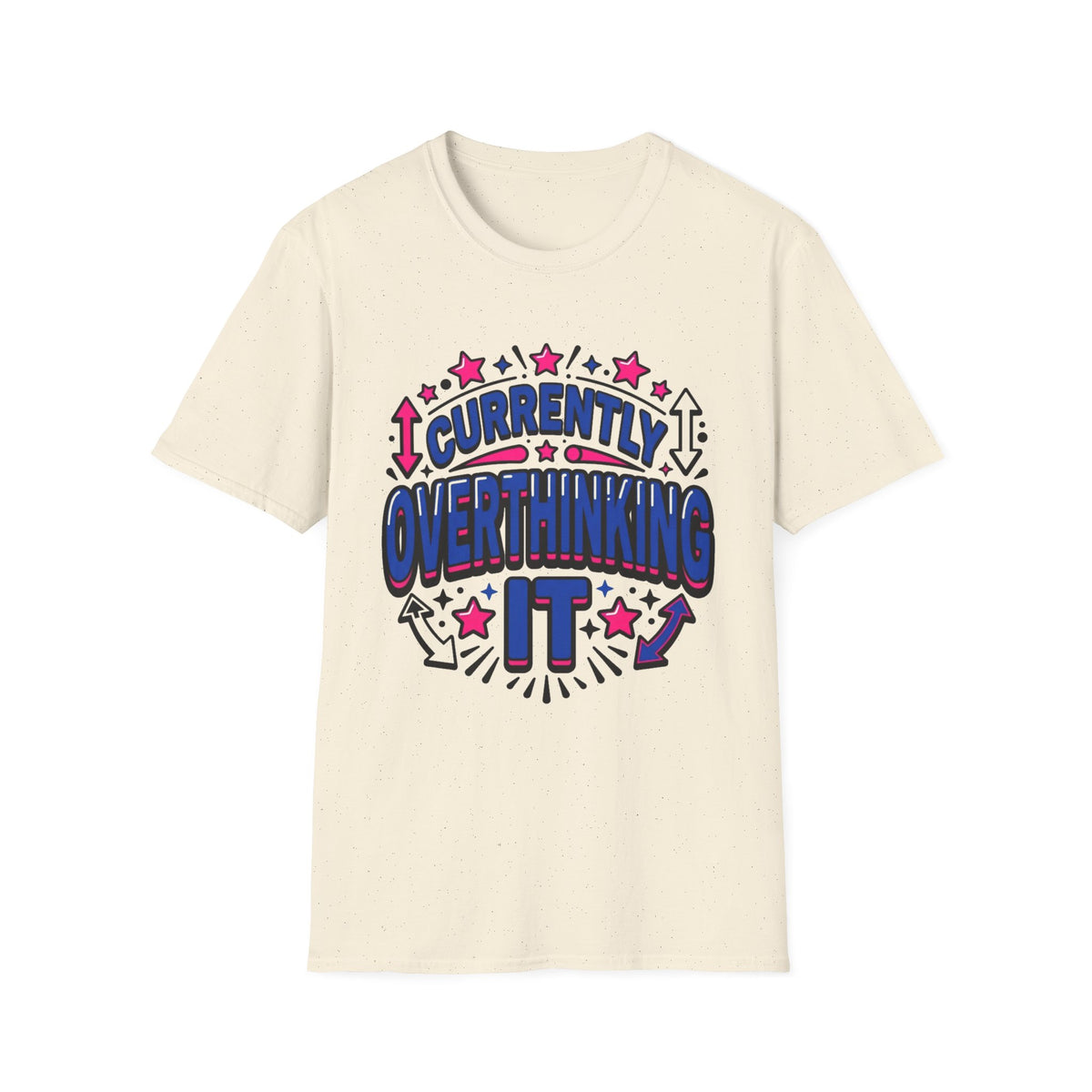 Currently Celebrating T-Shirt — Retro Neon Festival Graphic Tee - Trending Now - August 2026