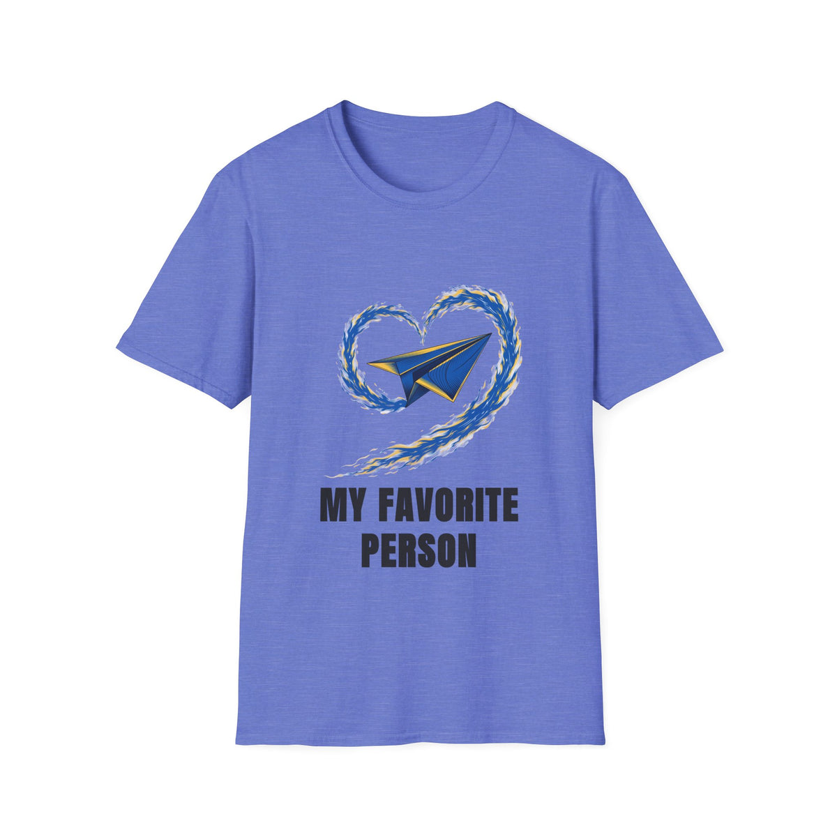 Paper Plane Heart T-Shirt — “My Favorite Person” Graphic Tee - Trending Now - August 2026