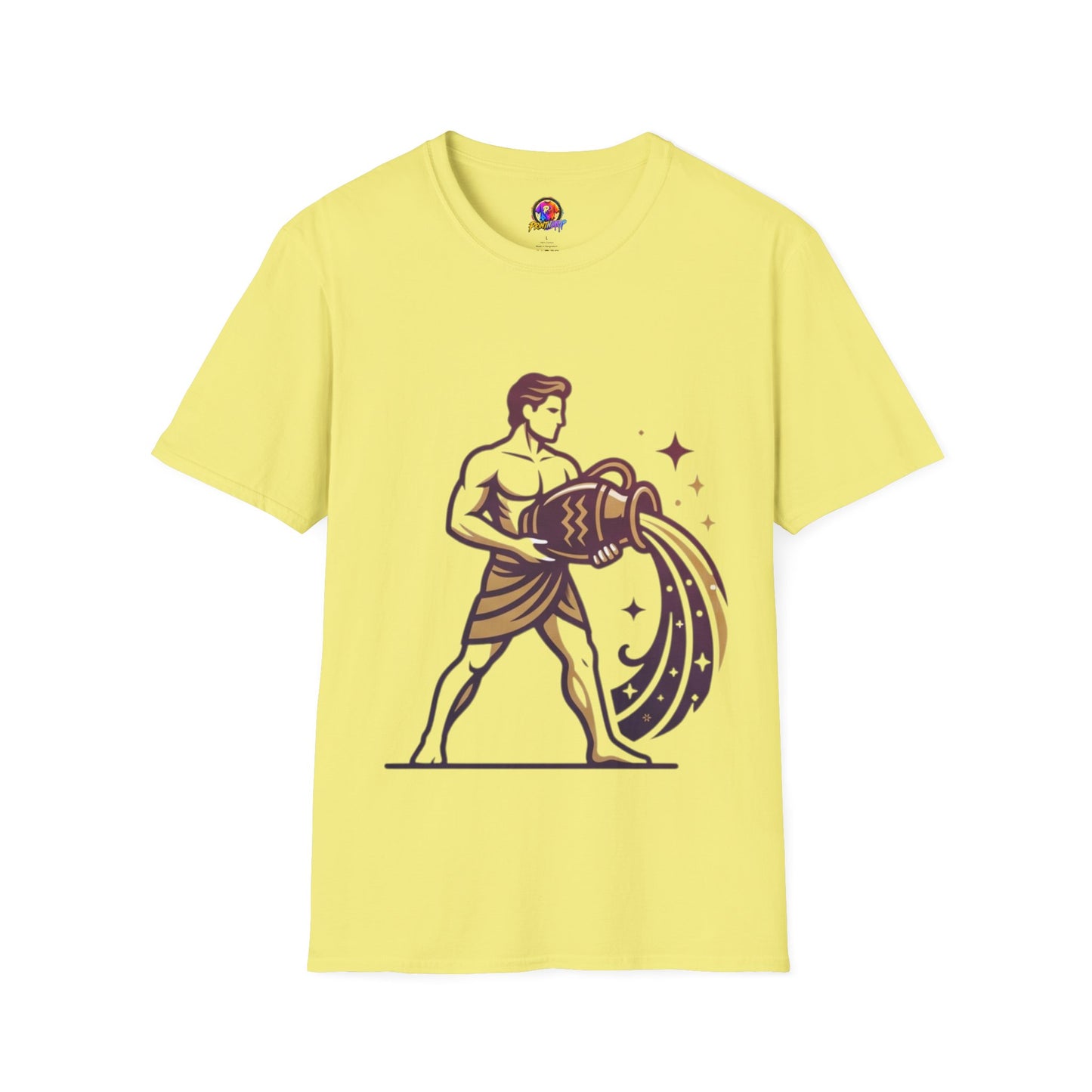 Aquarius Zodiac T-Shirt — Water Bearer Astrology Tee