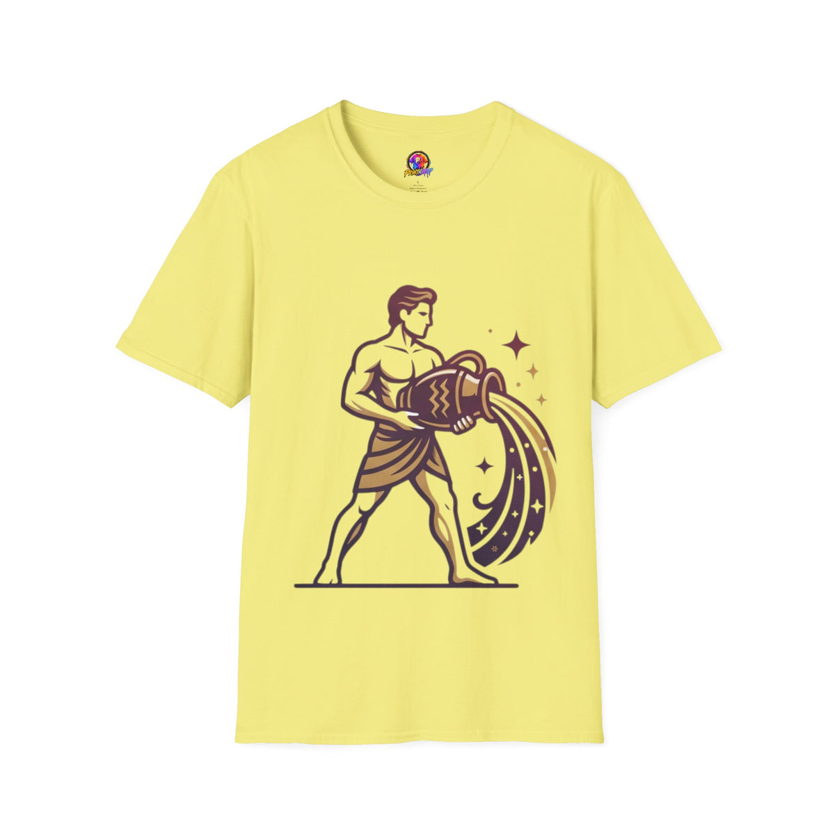 Aquarius Zodiac T-Shirt — Water Bearer Astrology Tee