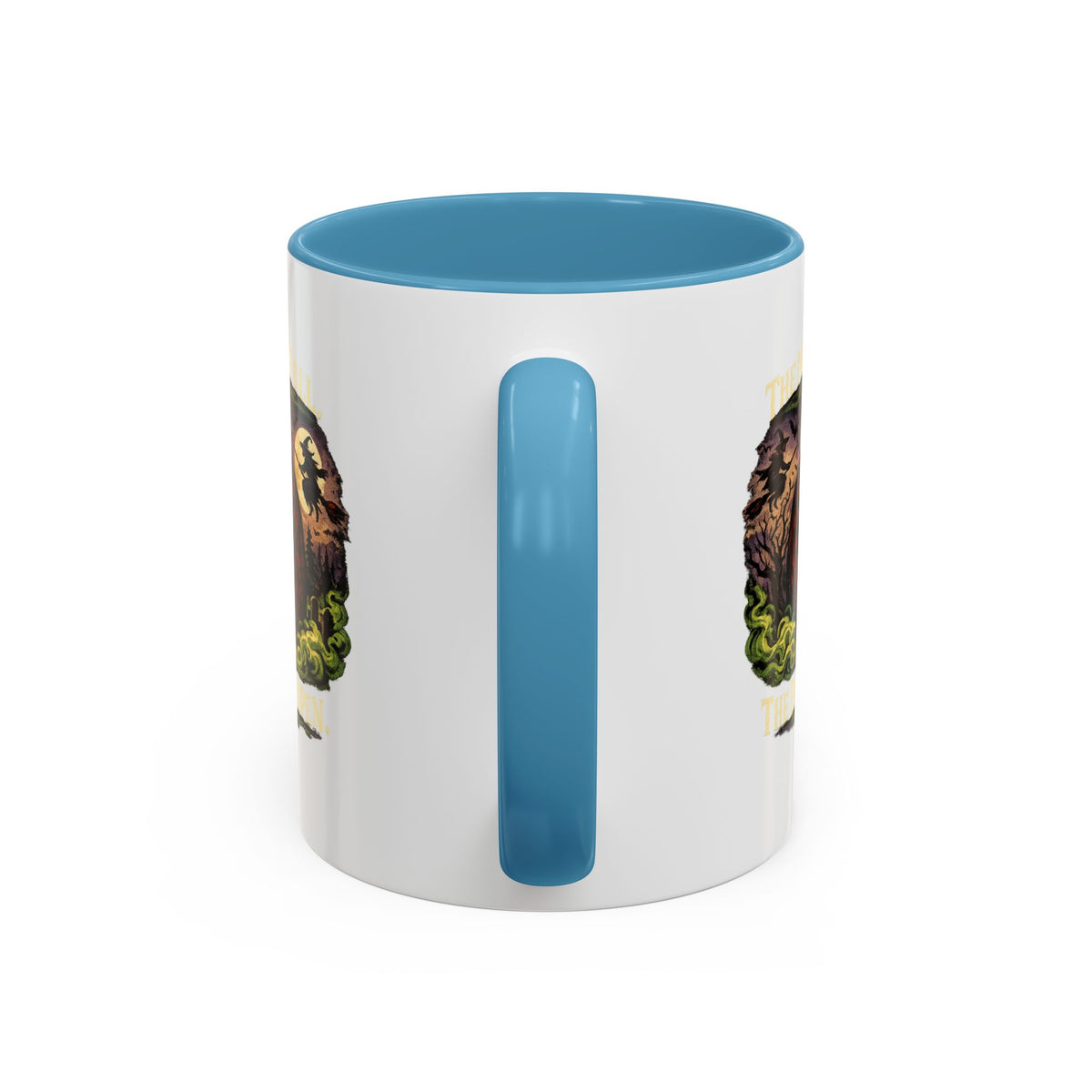 Halloween  The Moon Is Full Accent Coffee Mug
