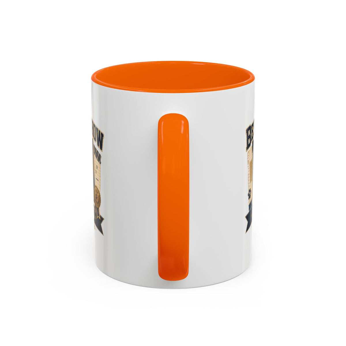 Milo Bailey Dog Dad Mom Best in Show Personalized Dog Mug — "Milo" Photo Accent Coffee Mug