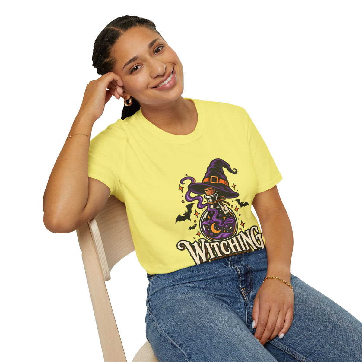 Witching Hour T-Shirt — Halloween Witch Potion Graphic Tee