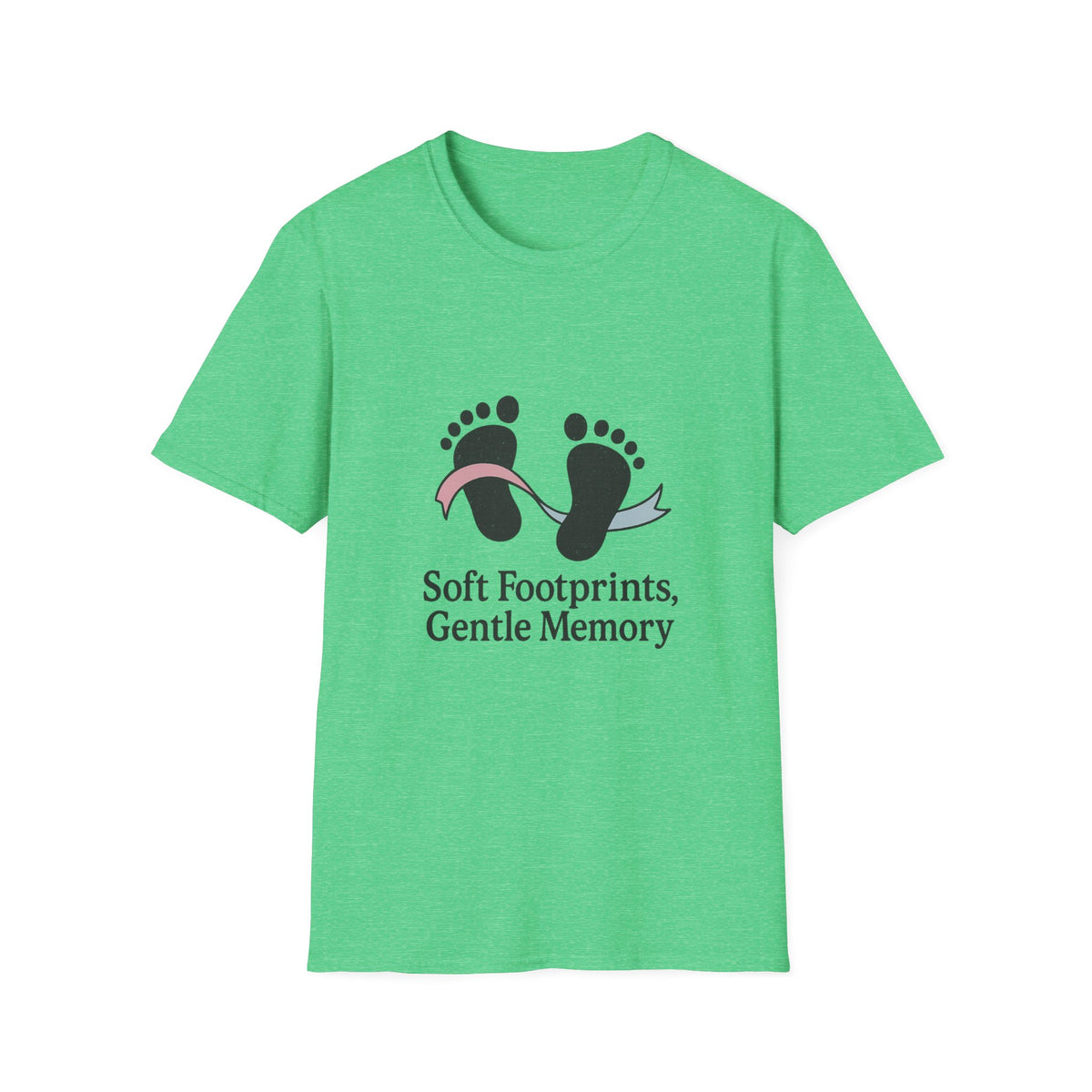 Memorial Baby Footprints T-Shirt — "Soft Footprints Gentle Memory" Remembrance Tee - Trending Now - October 2026